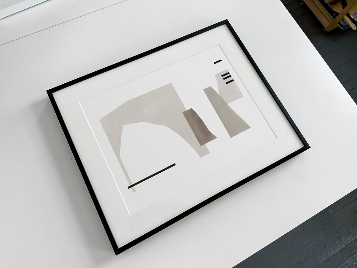 The Paper, Mat and Frame