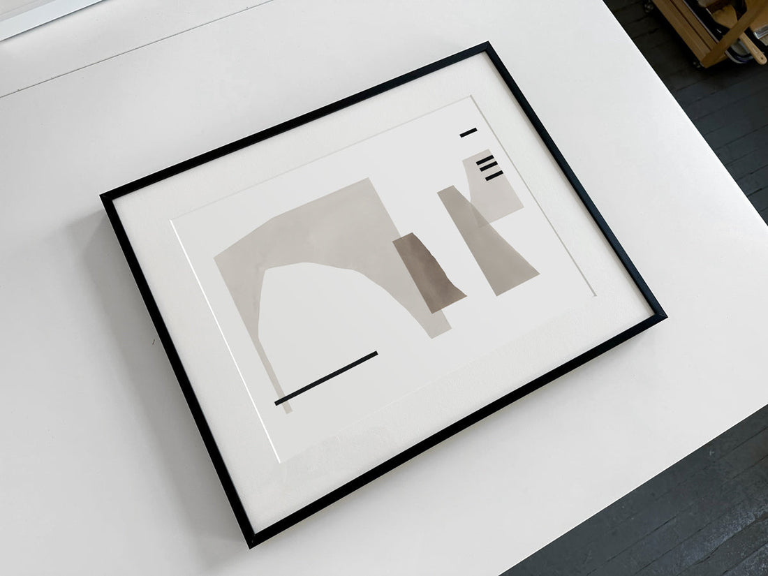 The Paper, Mat and Frame