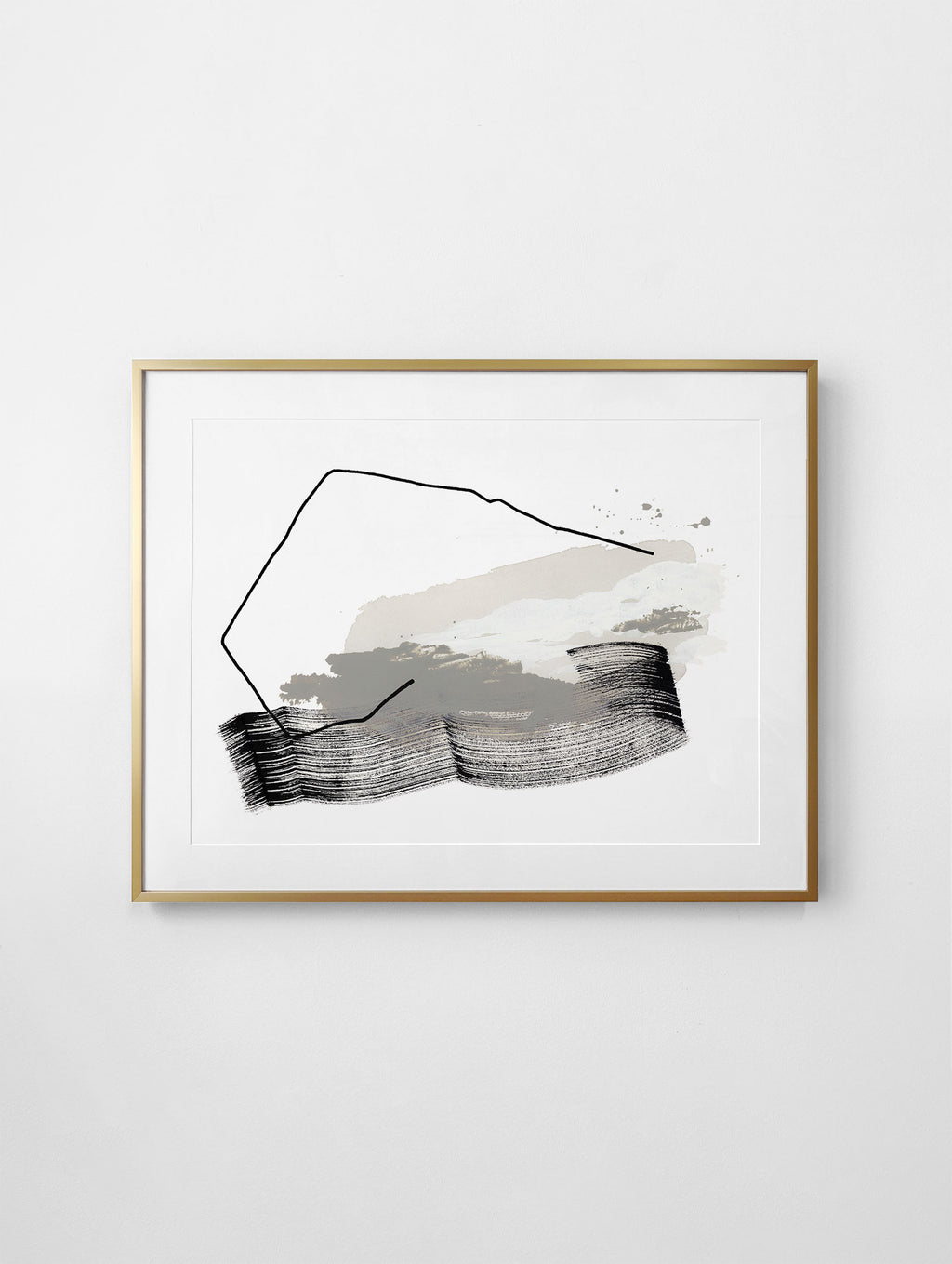 "Seascape" Framed Print