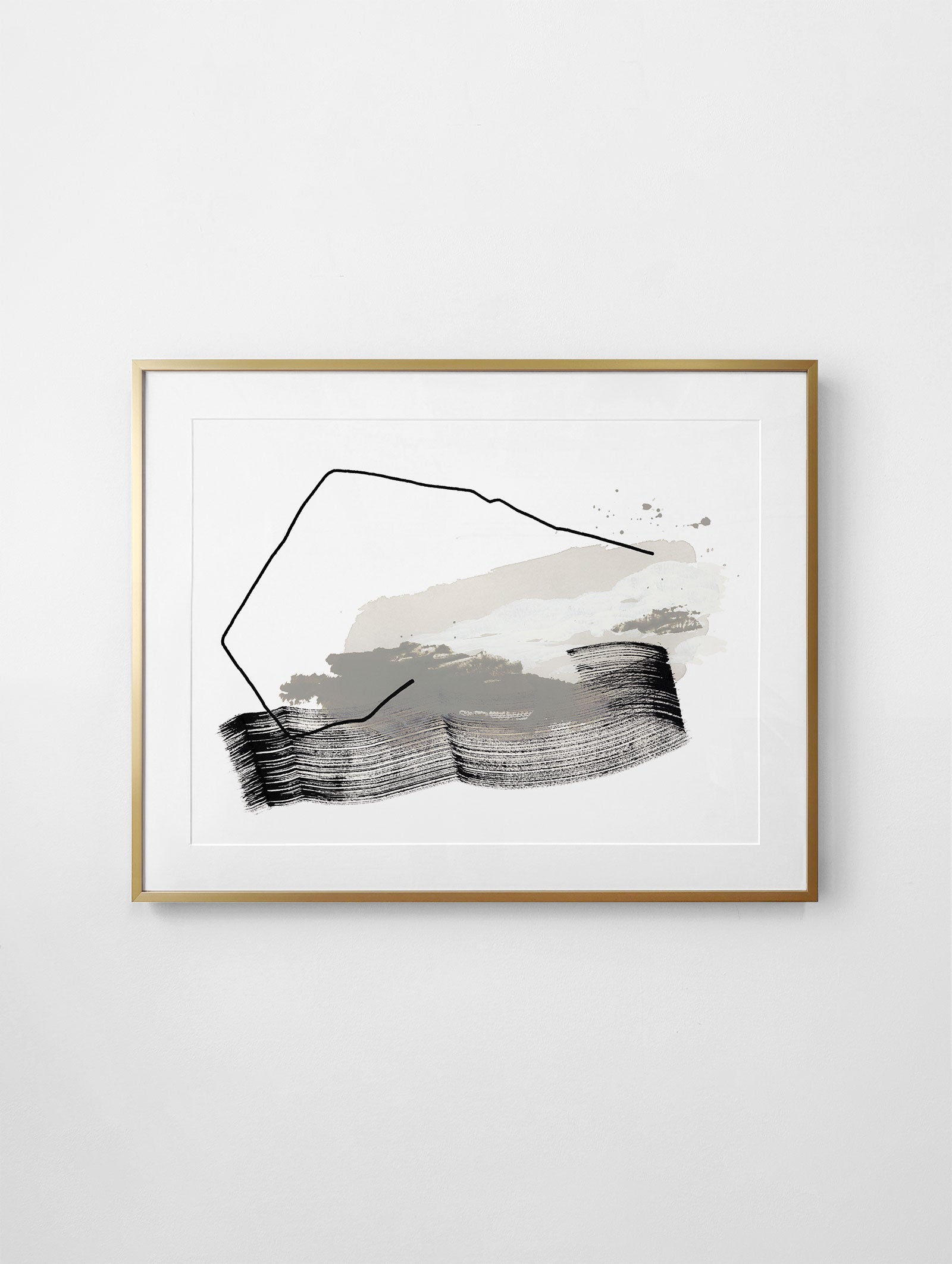 "Seascape" Framed Print