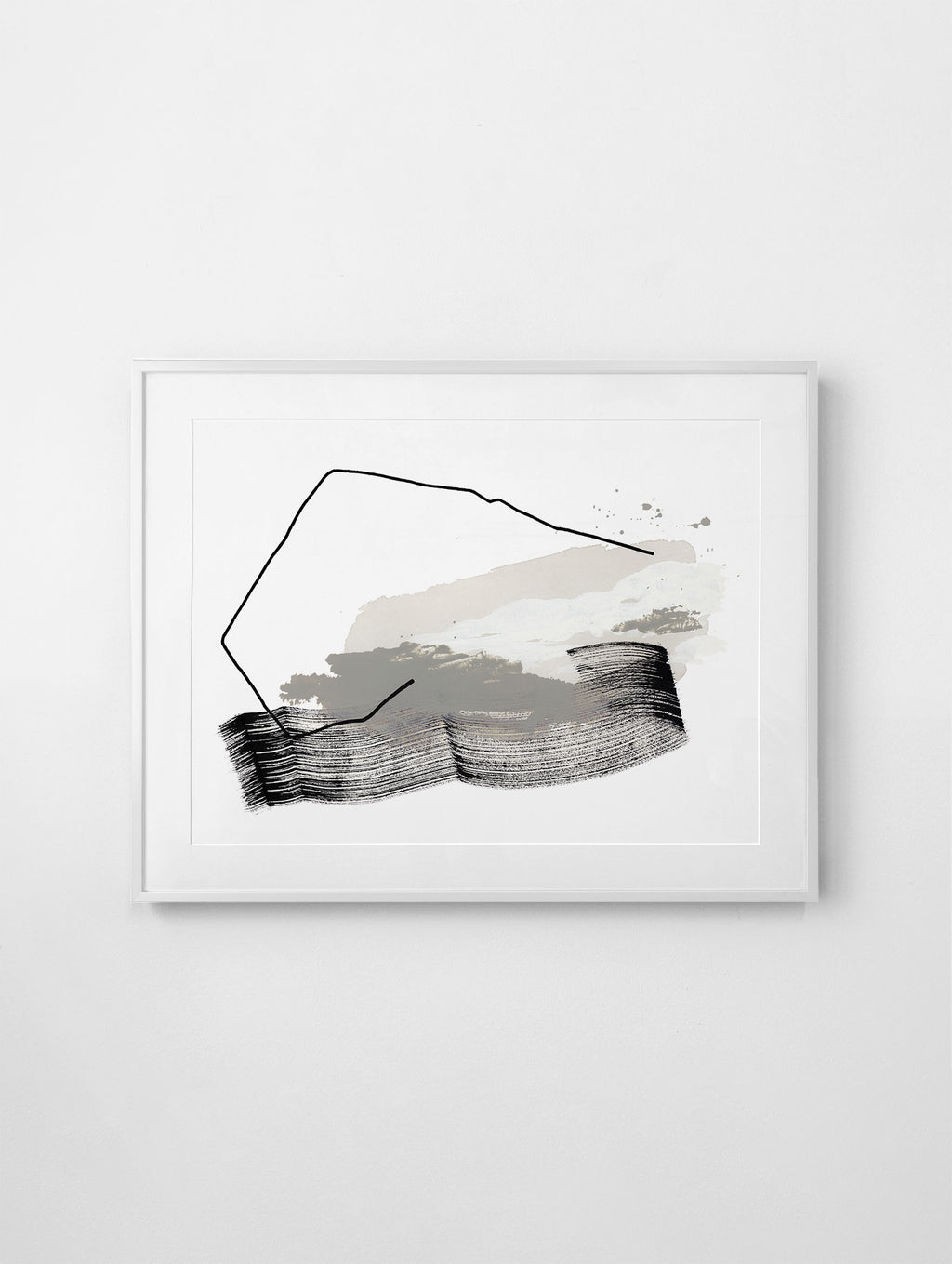 "Seascape" Framed Print