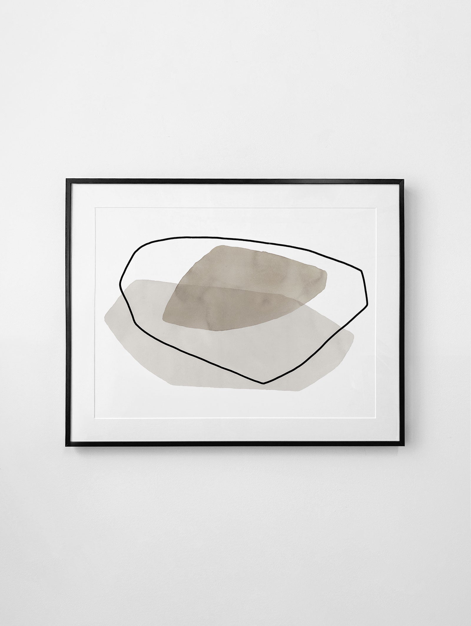 "Stone Stack" Framed Print