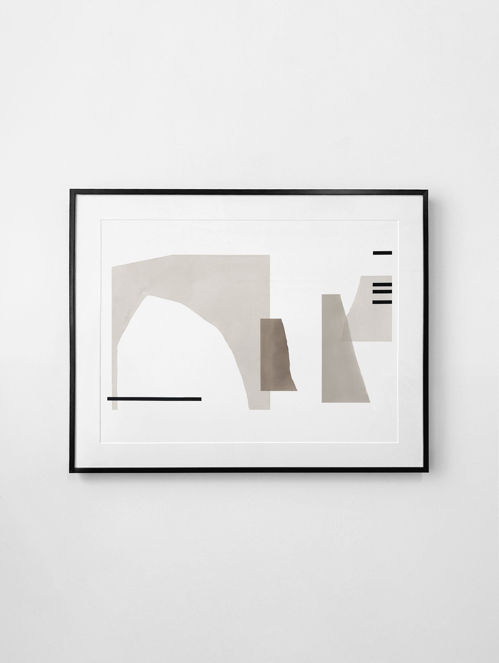 "Tunnel Of Ages" Framed Print