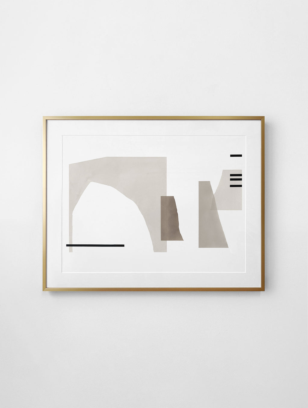 "Tunnel Of Ages" Framed Print