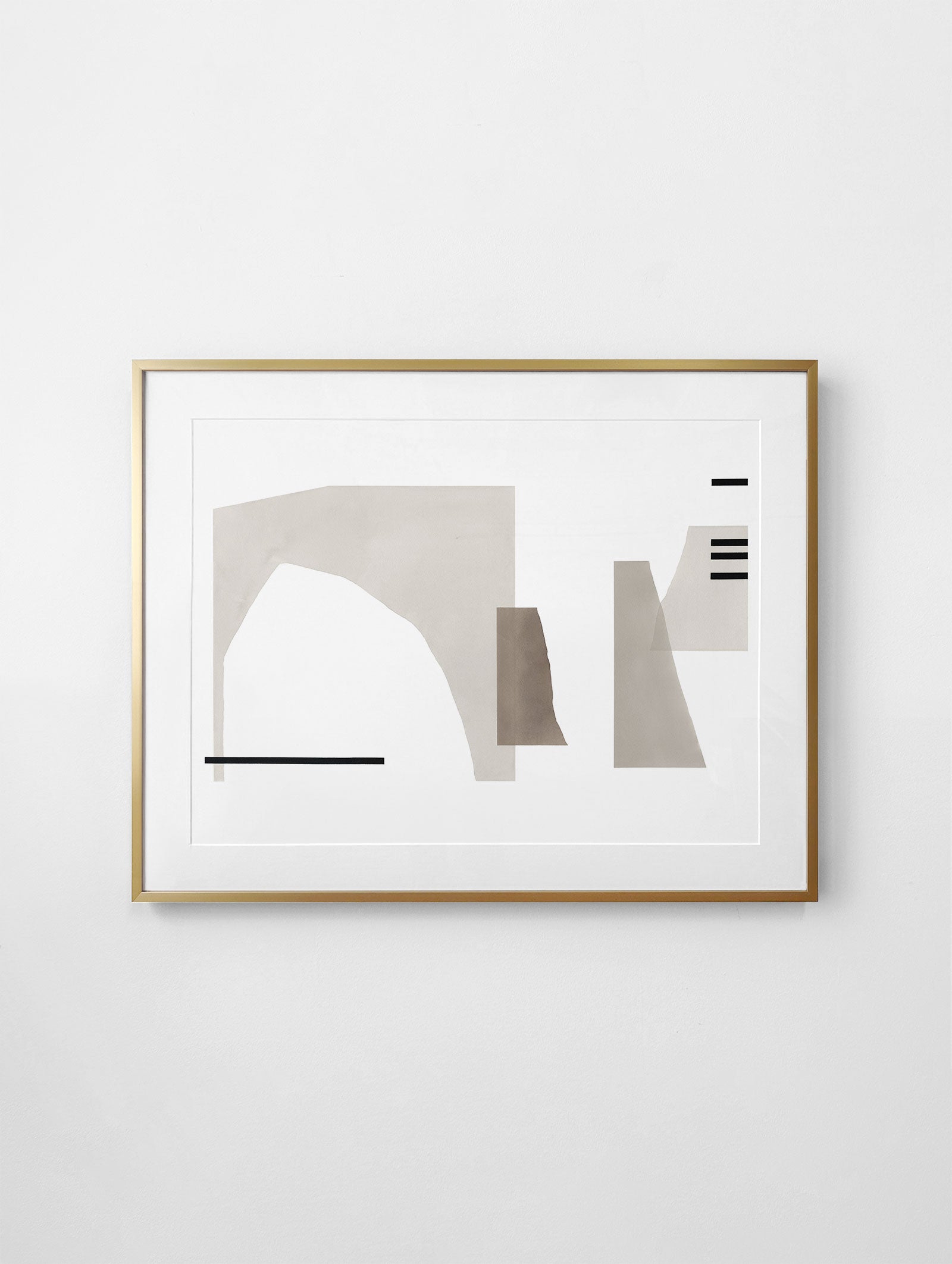 "Tunnel Of Ages" Framed Print