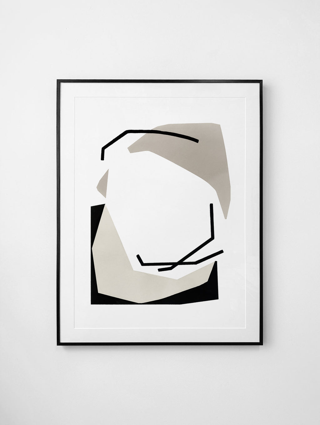 "Hidden Rocks I" Framed Print