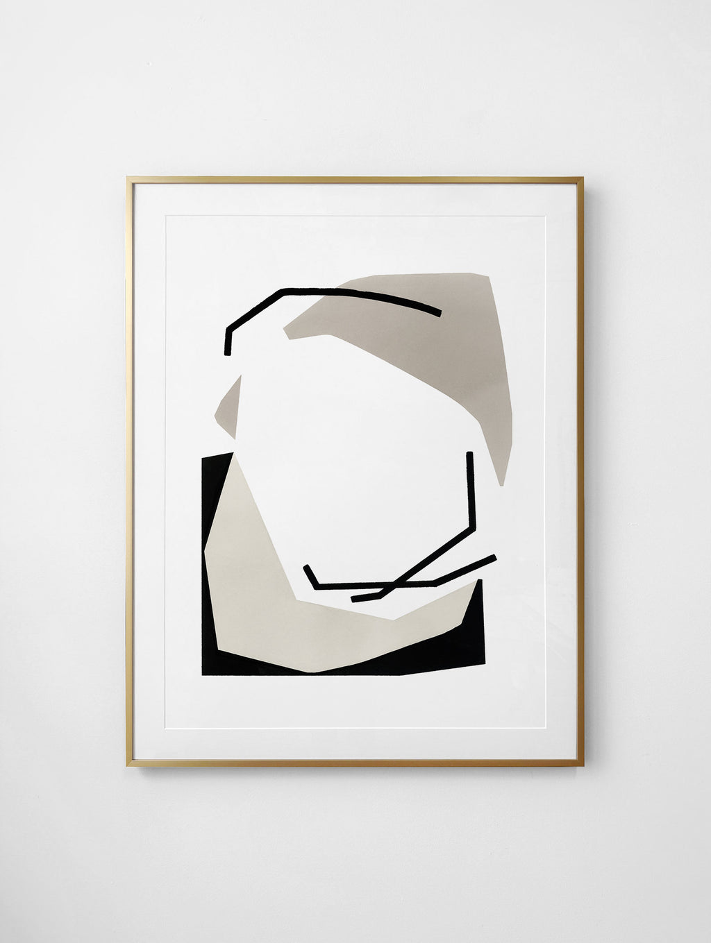 "Hidden Rocks I" Framed Print