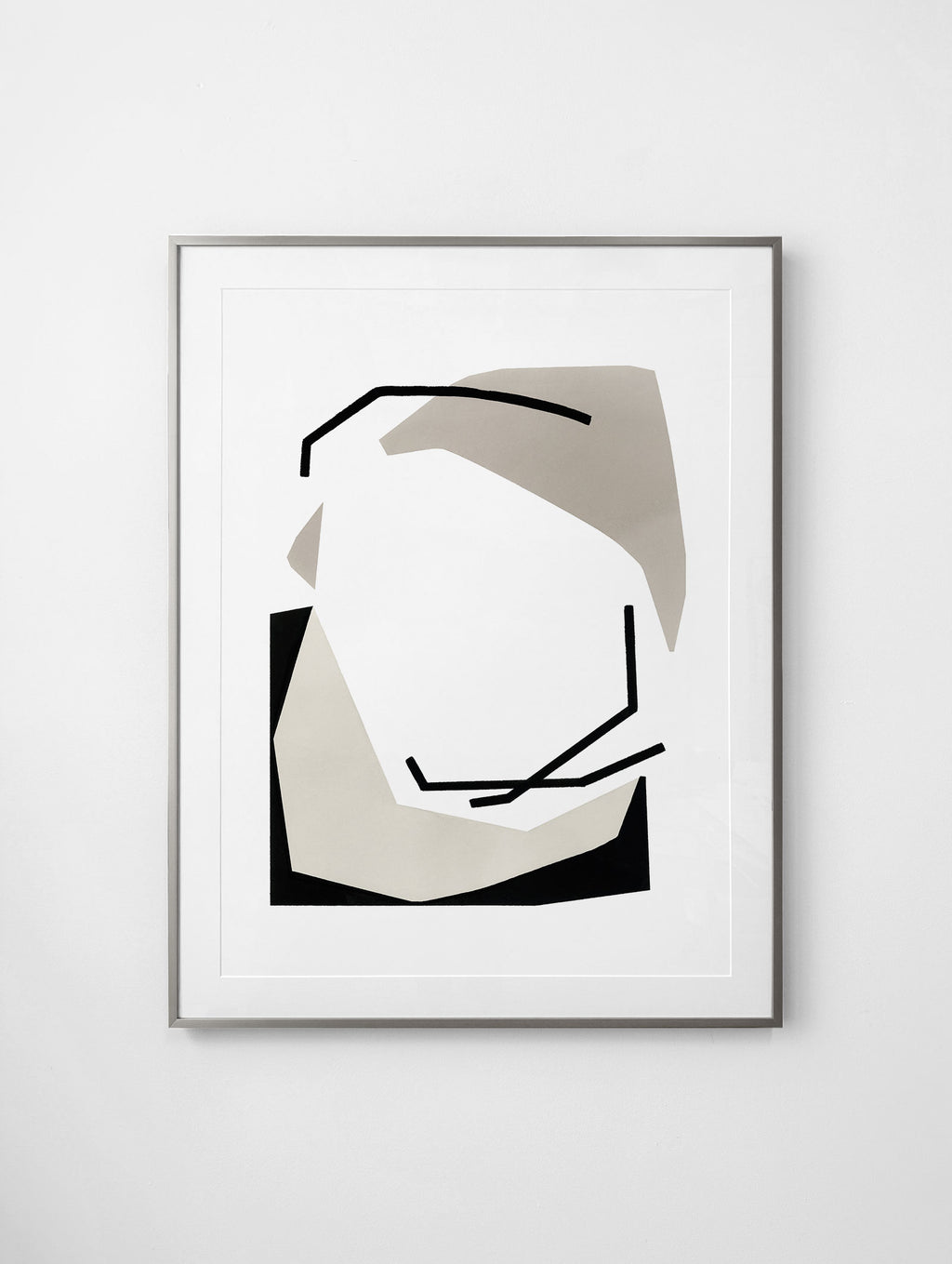 "Hidden Rocks I" Framed Print