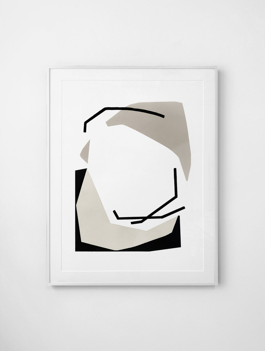 "Hidden Rocks I" Framed Print