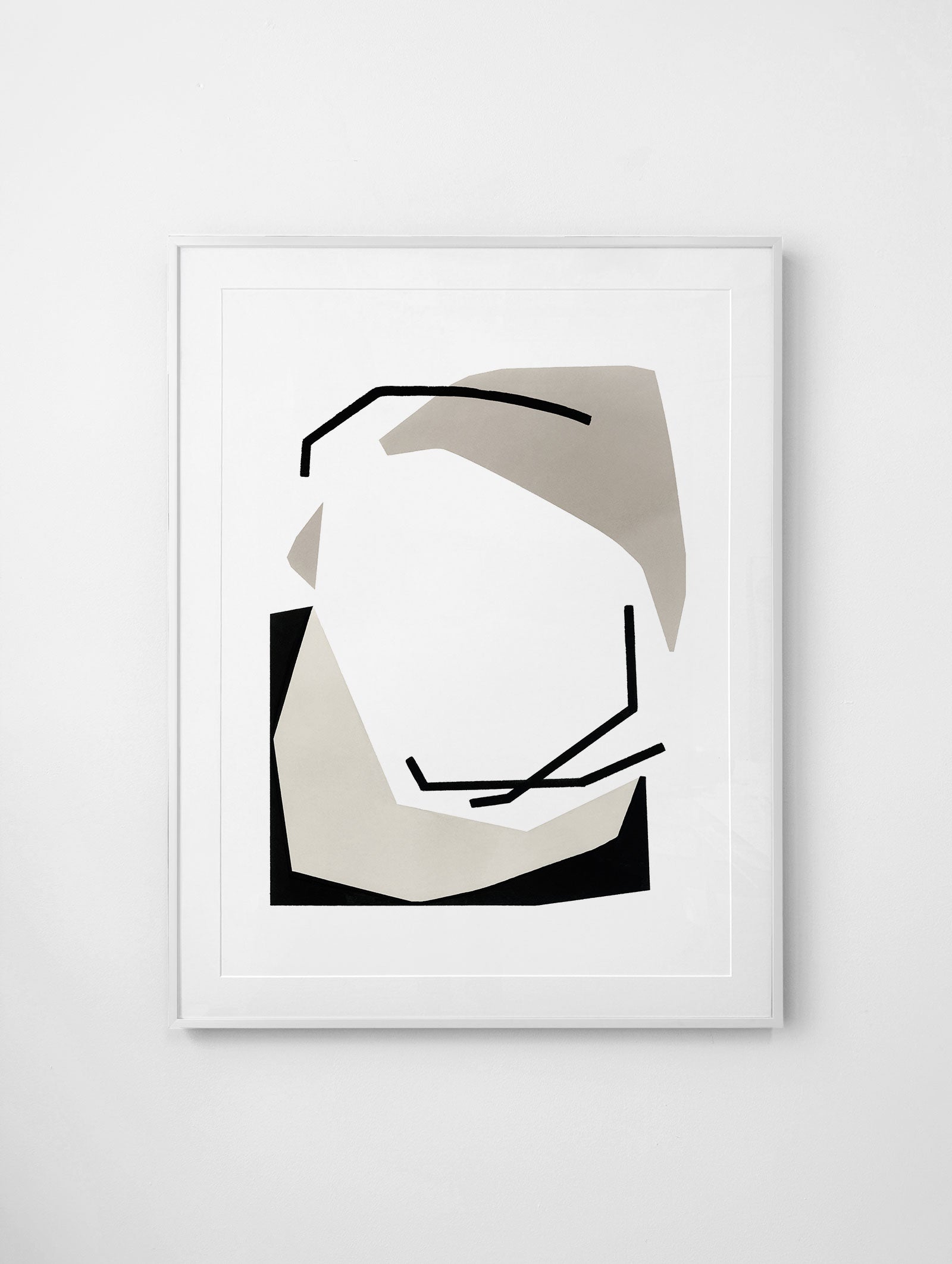 "Hidden Rocks I" Framed Print