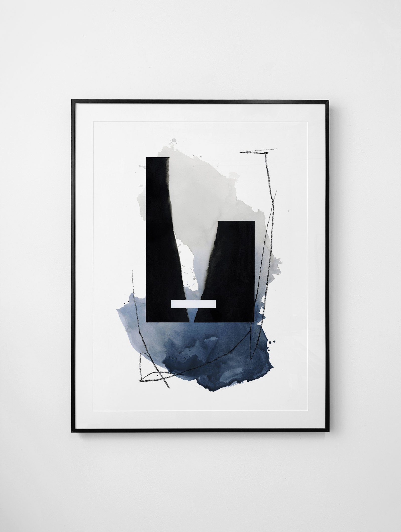 "Here And There" Framed Print