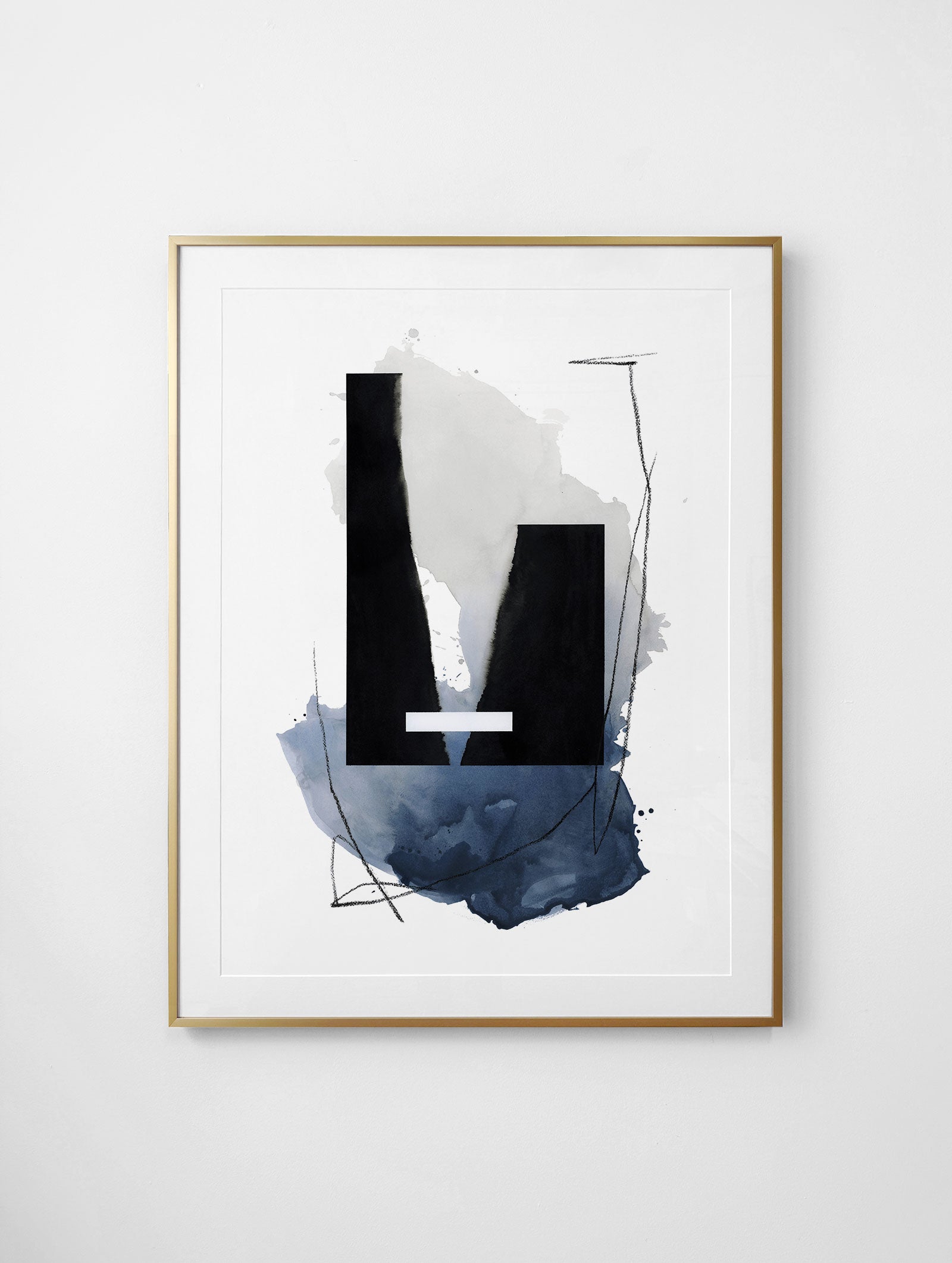 "Here And There" Framed Print