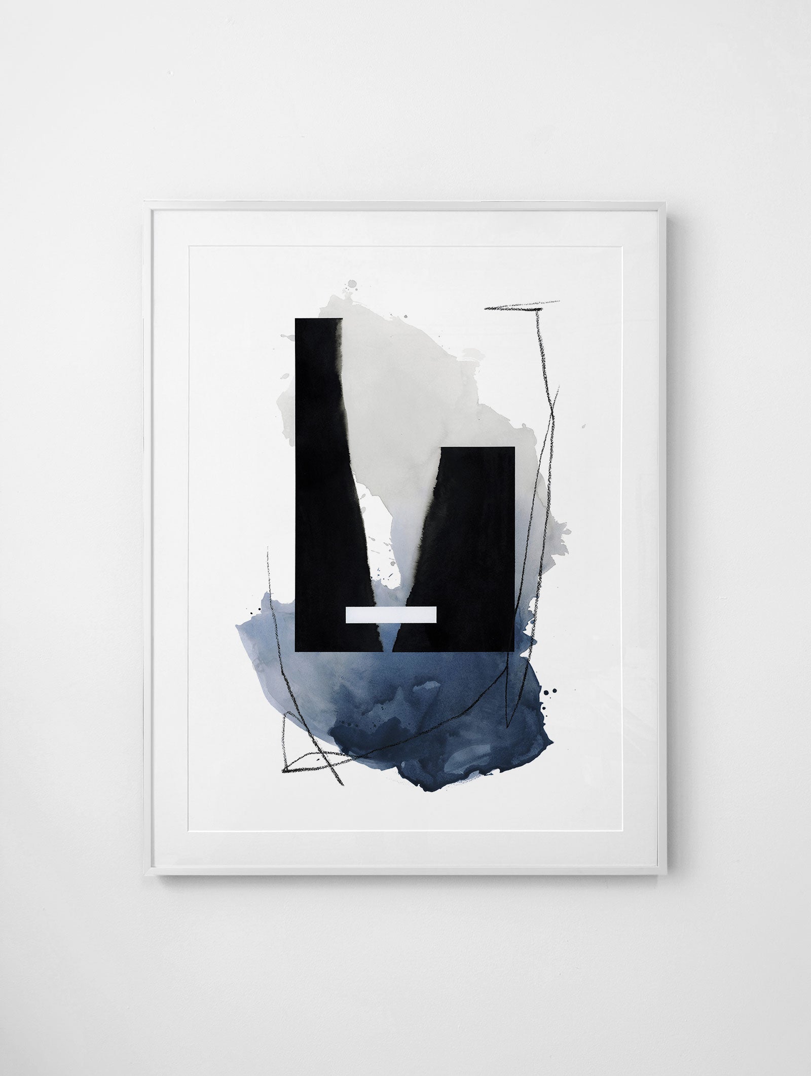 "Here And There" Framed Print