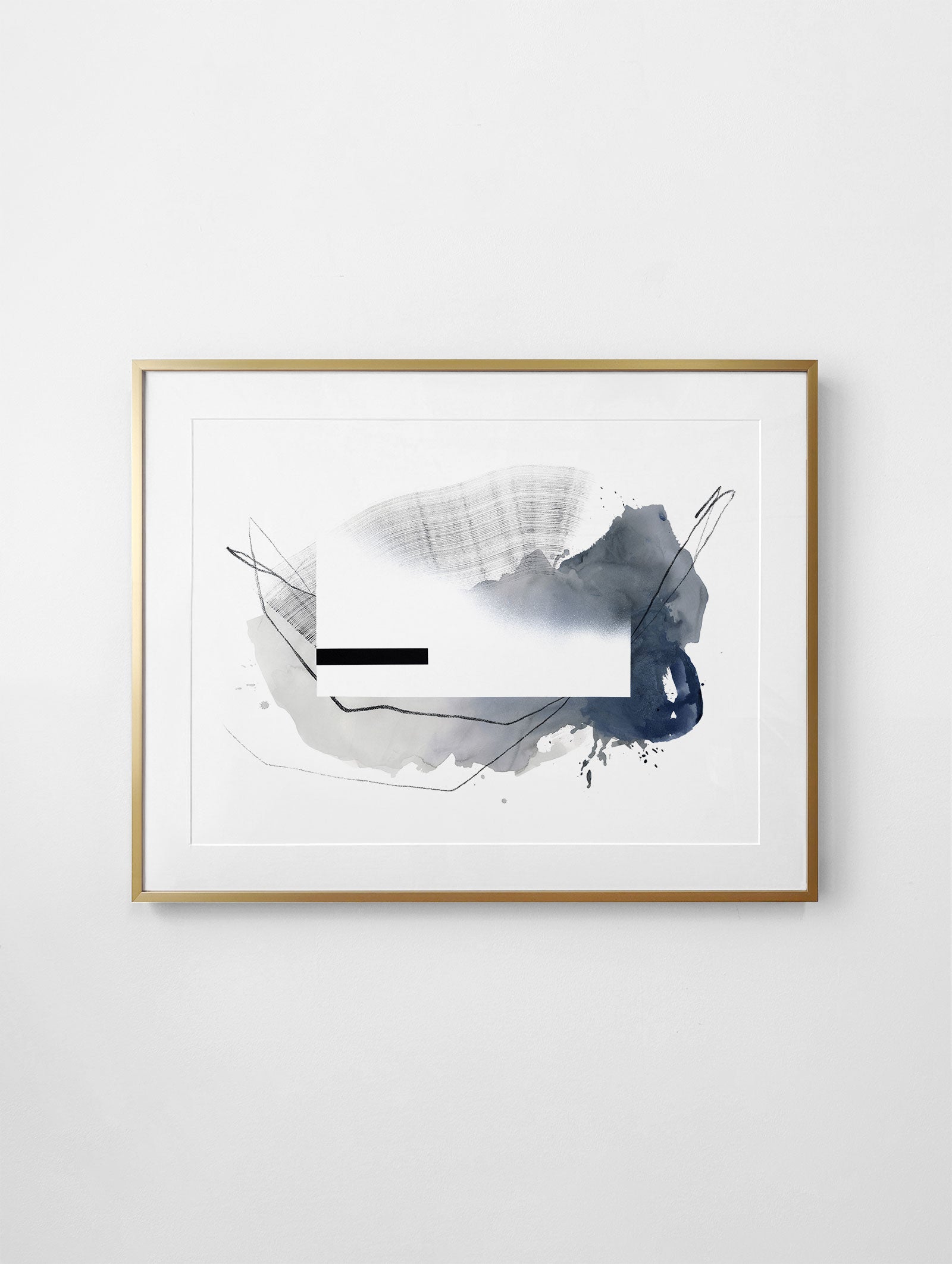 "Hazy Day" Framed Print