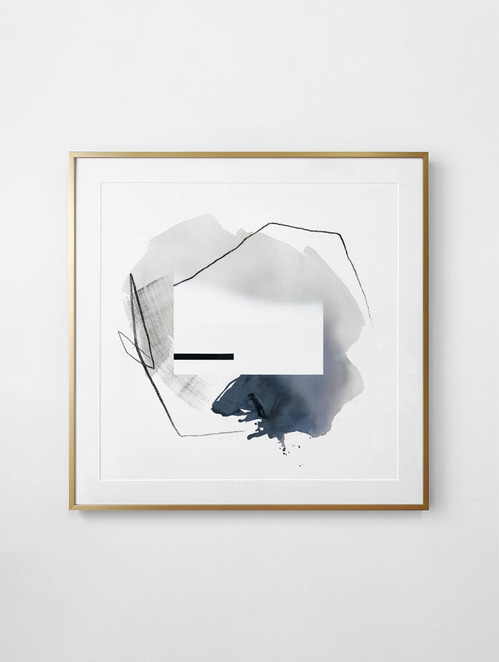"Tranquil Tides I" Framed Print