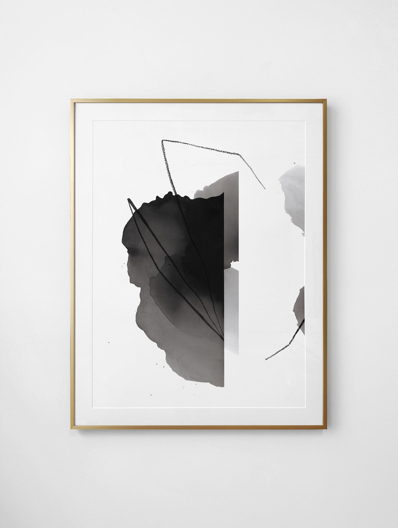 "Loop Around The Lake" Framed Print