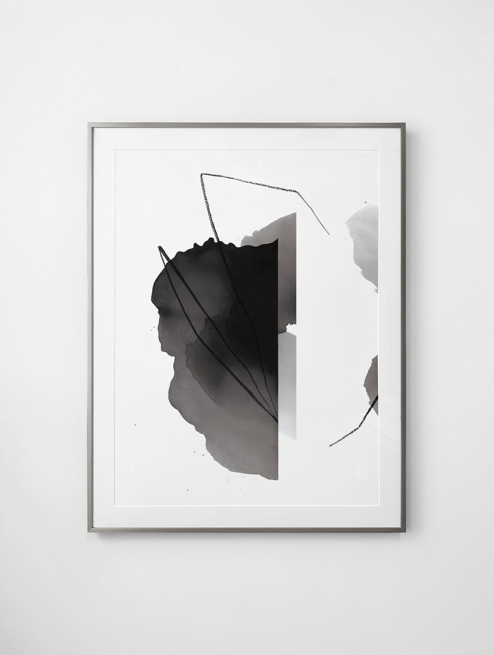 "Loop Around The Lake" Framed Print