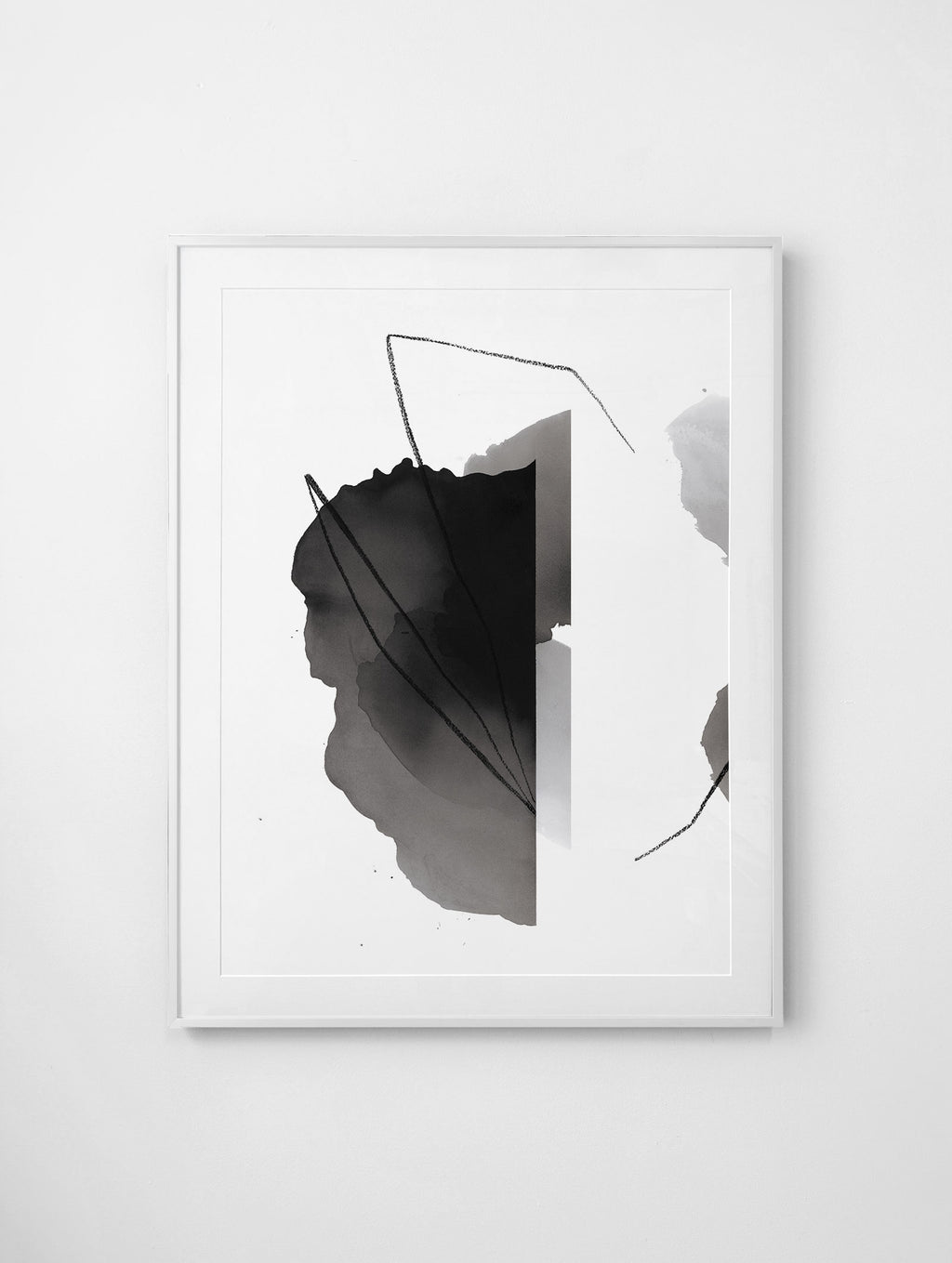 "Loop Around The Lake" Framed Print