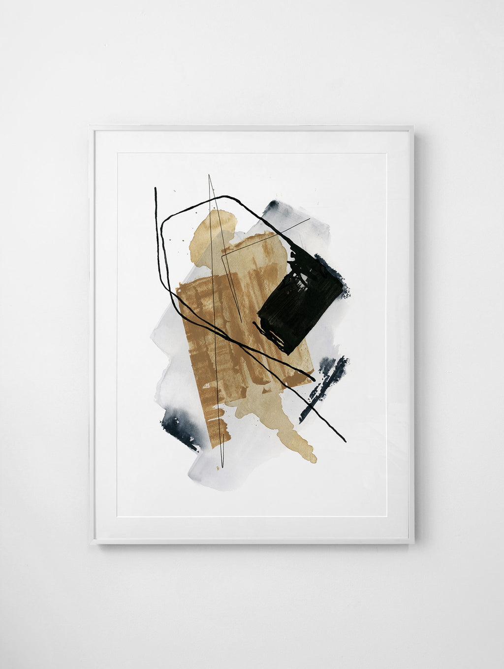 "A Day At The Lake" Framed Print