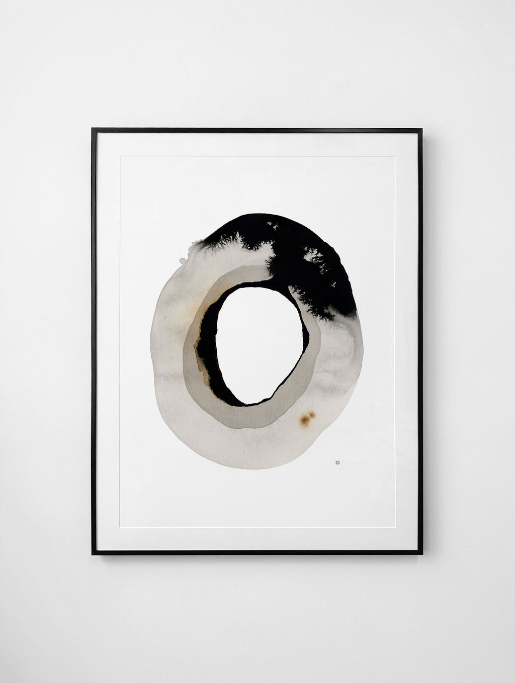 "Mossy Stones" Framed Print