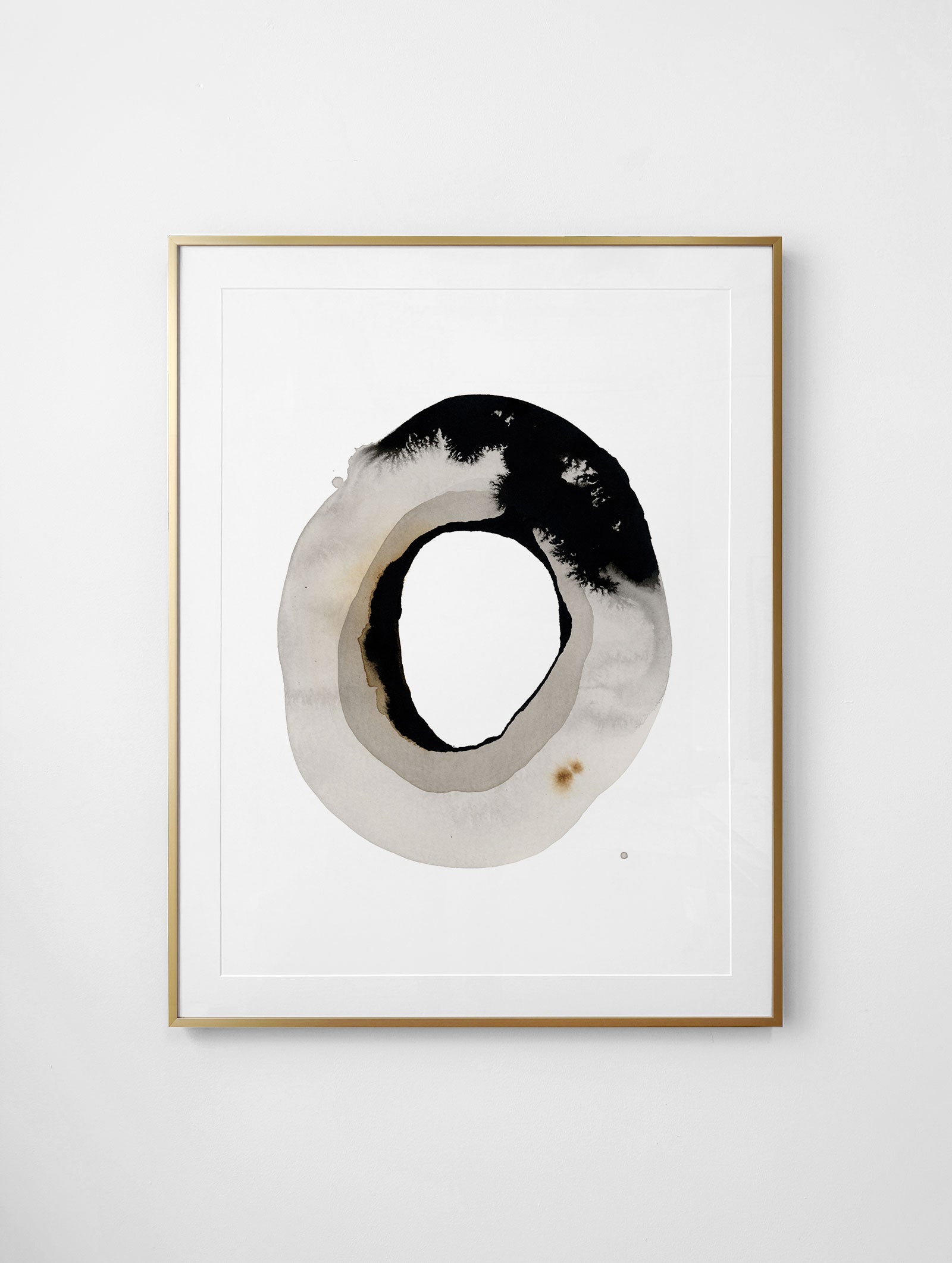 "Mossy Stones" Framed Print