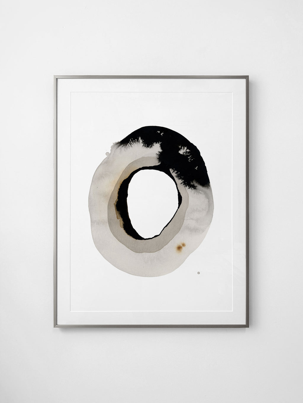 "Mossy Stones" Framed Print