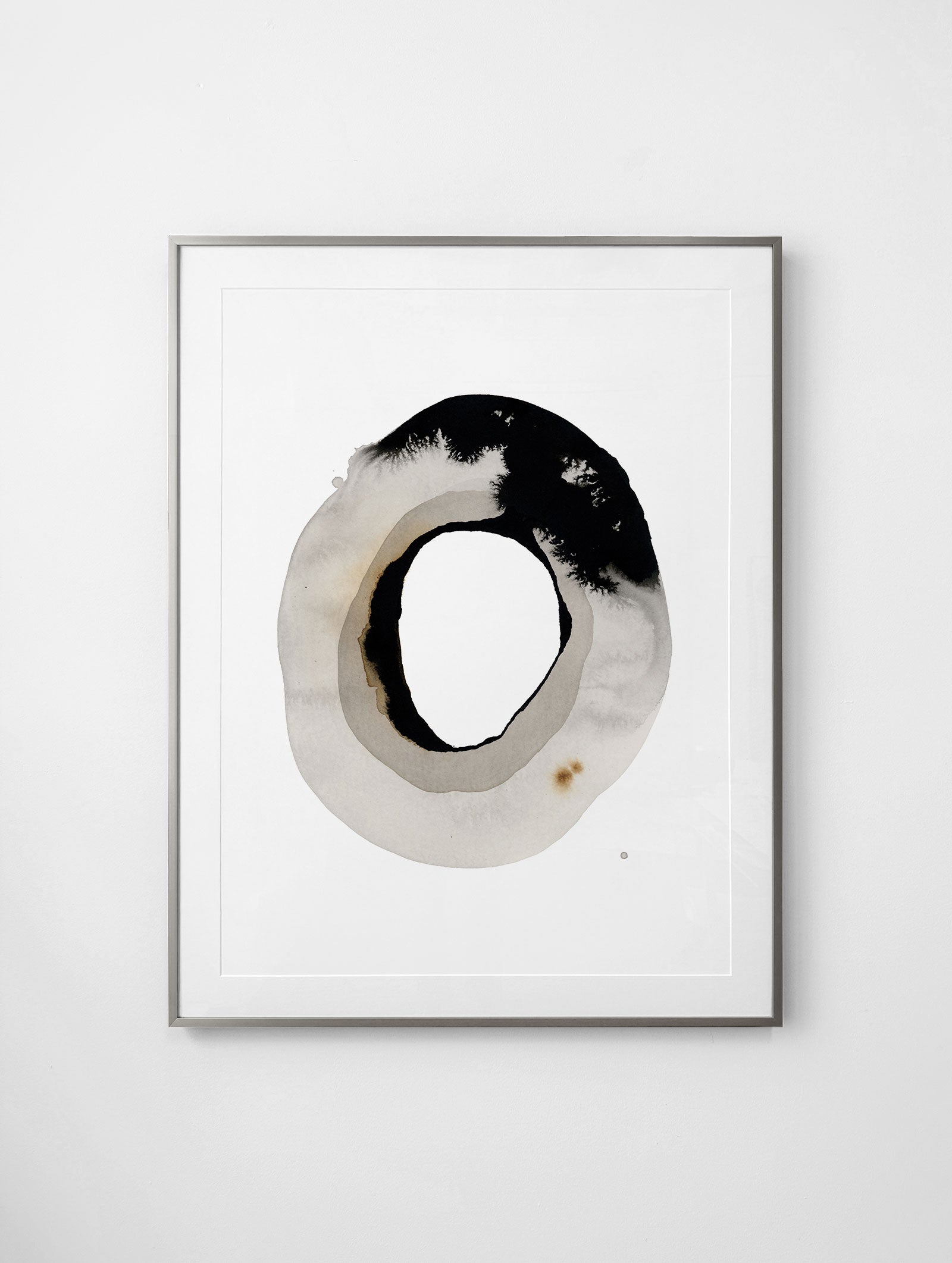 "Mossy Stones" Framed Print