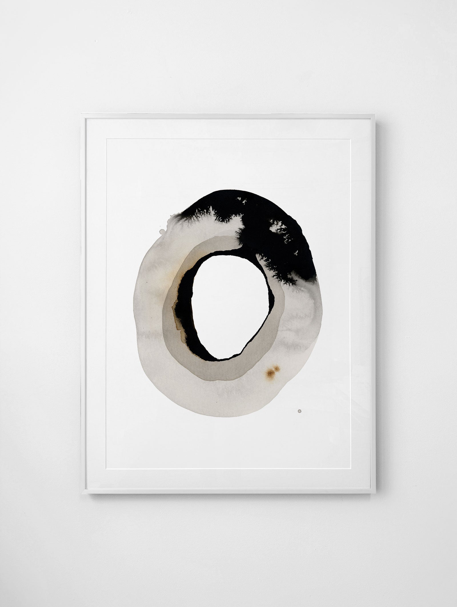 "Mossy Stones" Framed Print