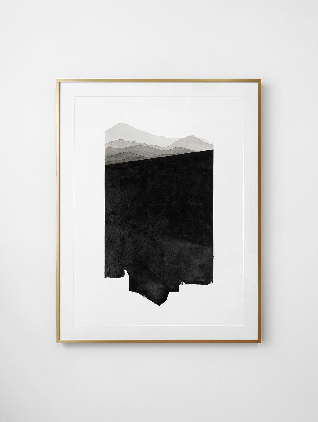 "A Long Way Down" Framed Print