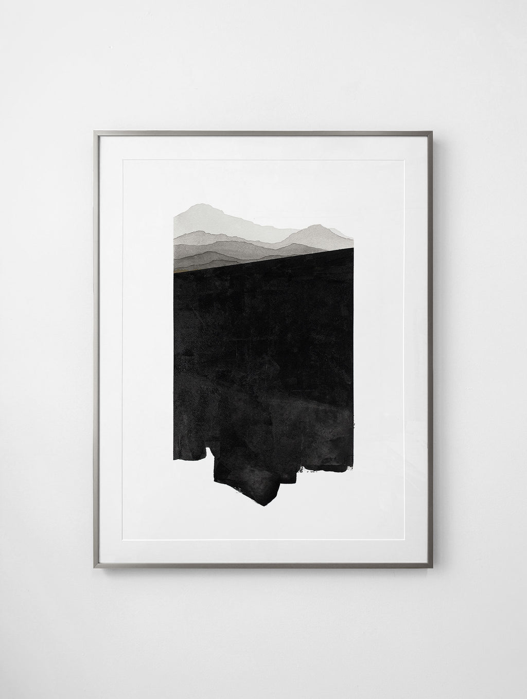 "A Long Way Down" Framed Print