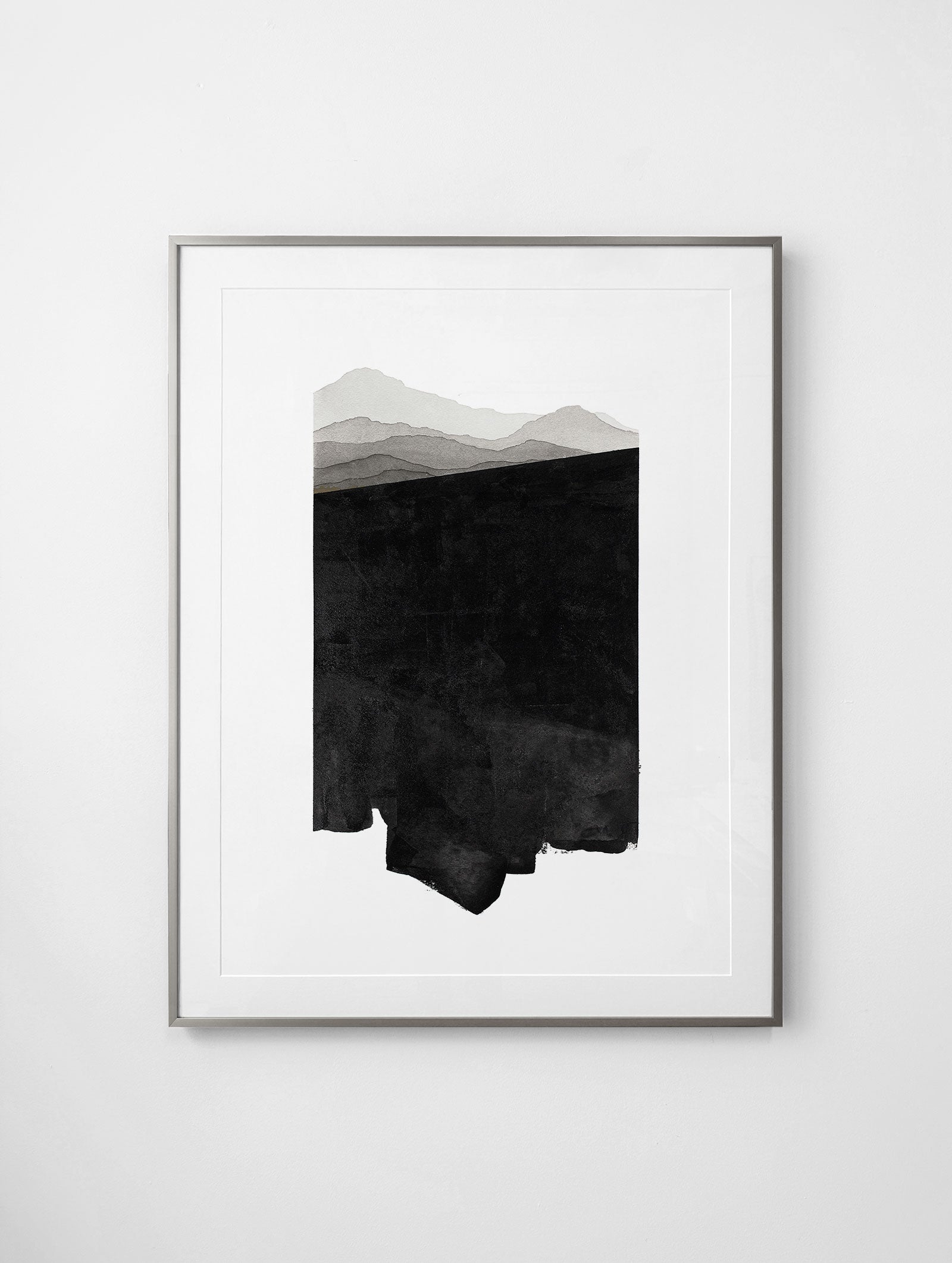 "A Long Way Down" Framed Print