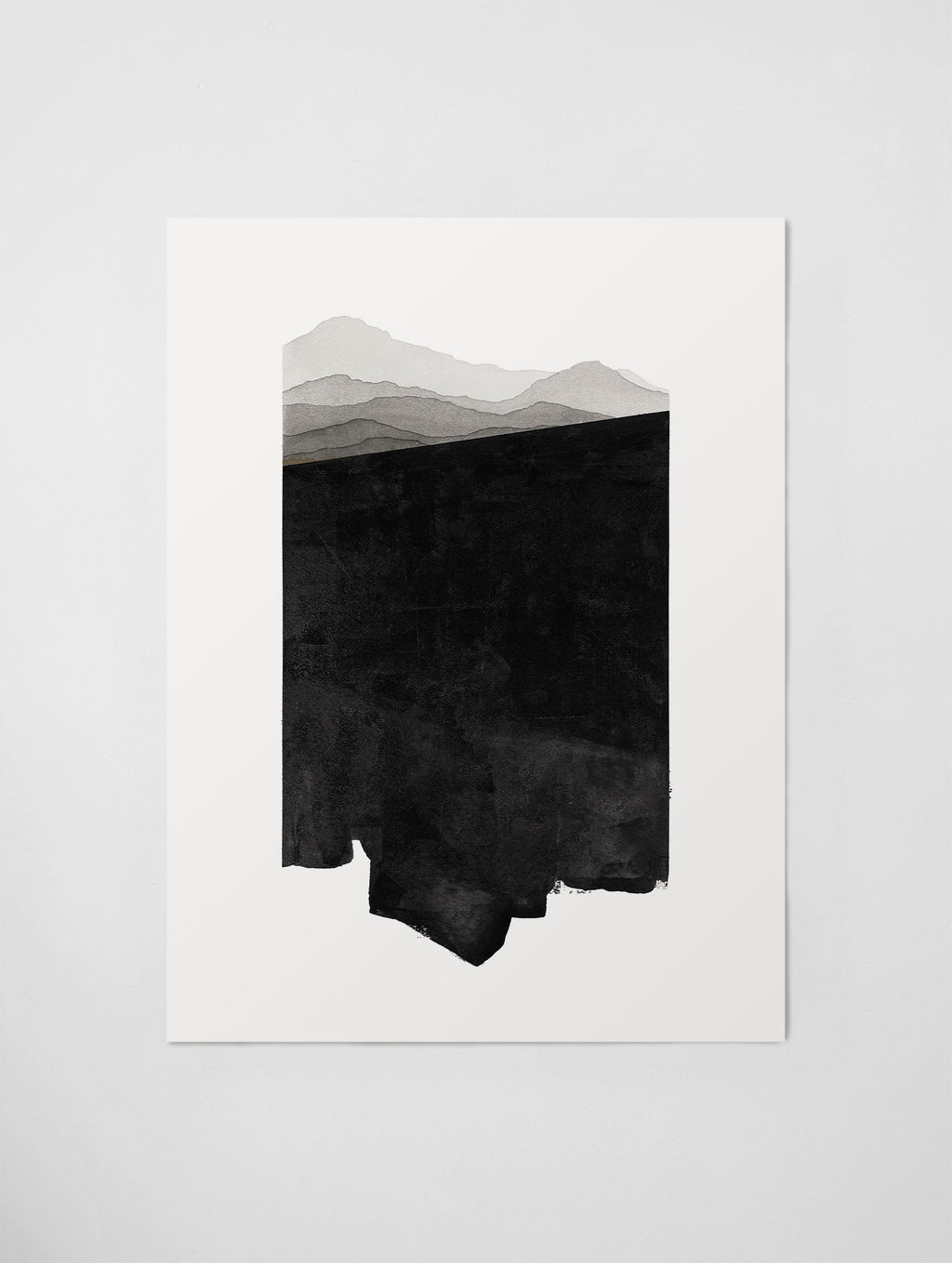 "A Long Way Down" Art Print