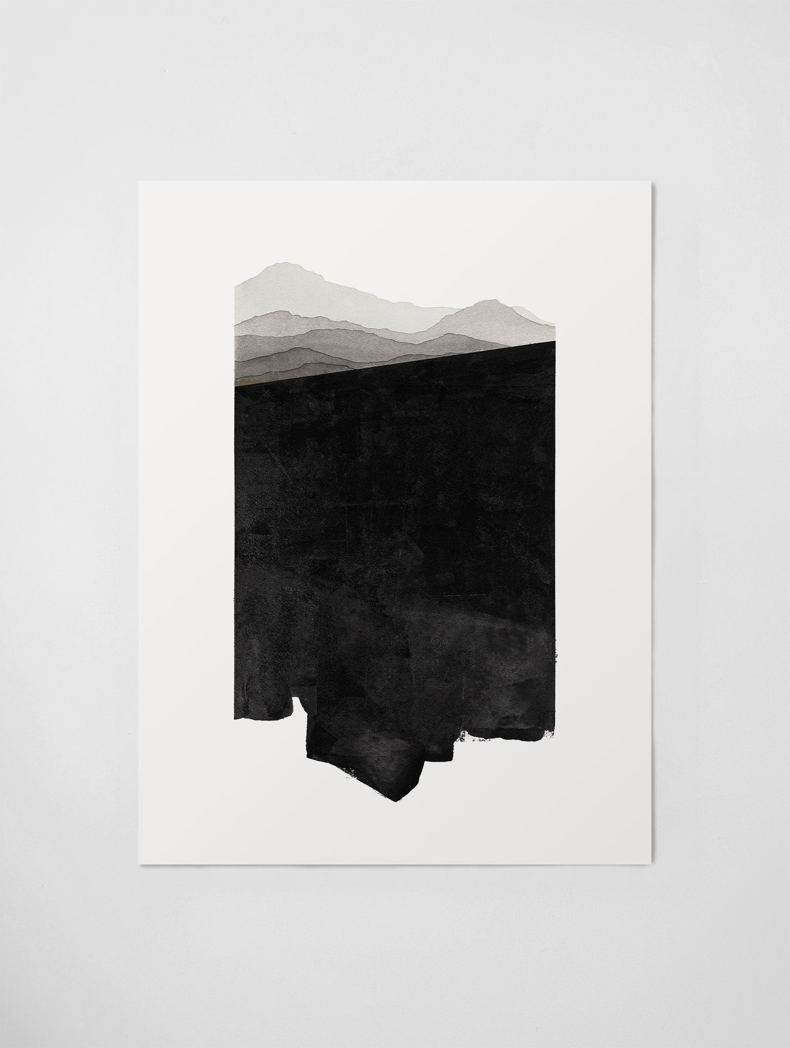 "A Long Way Down" Art Print