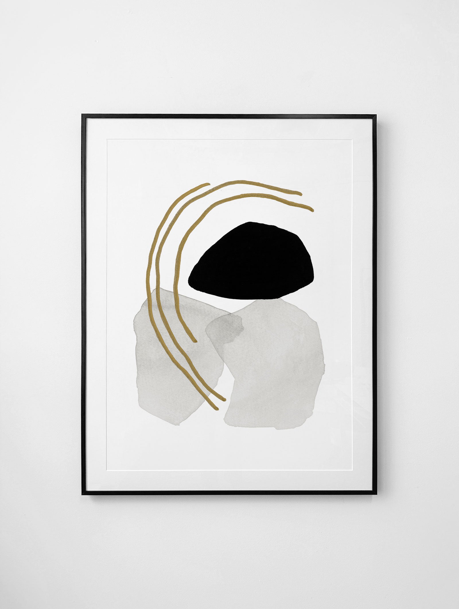 "Settling In" Framed Print