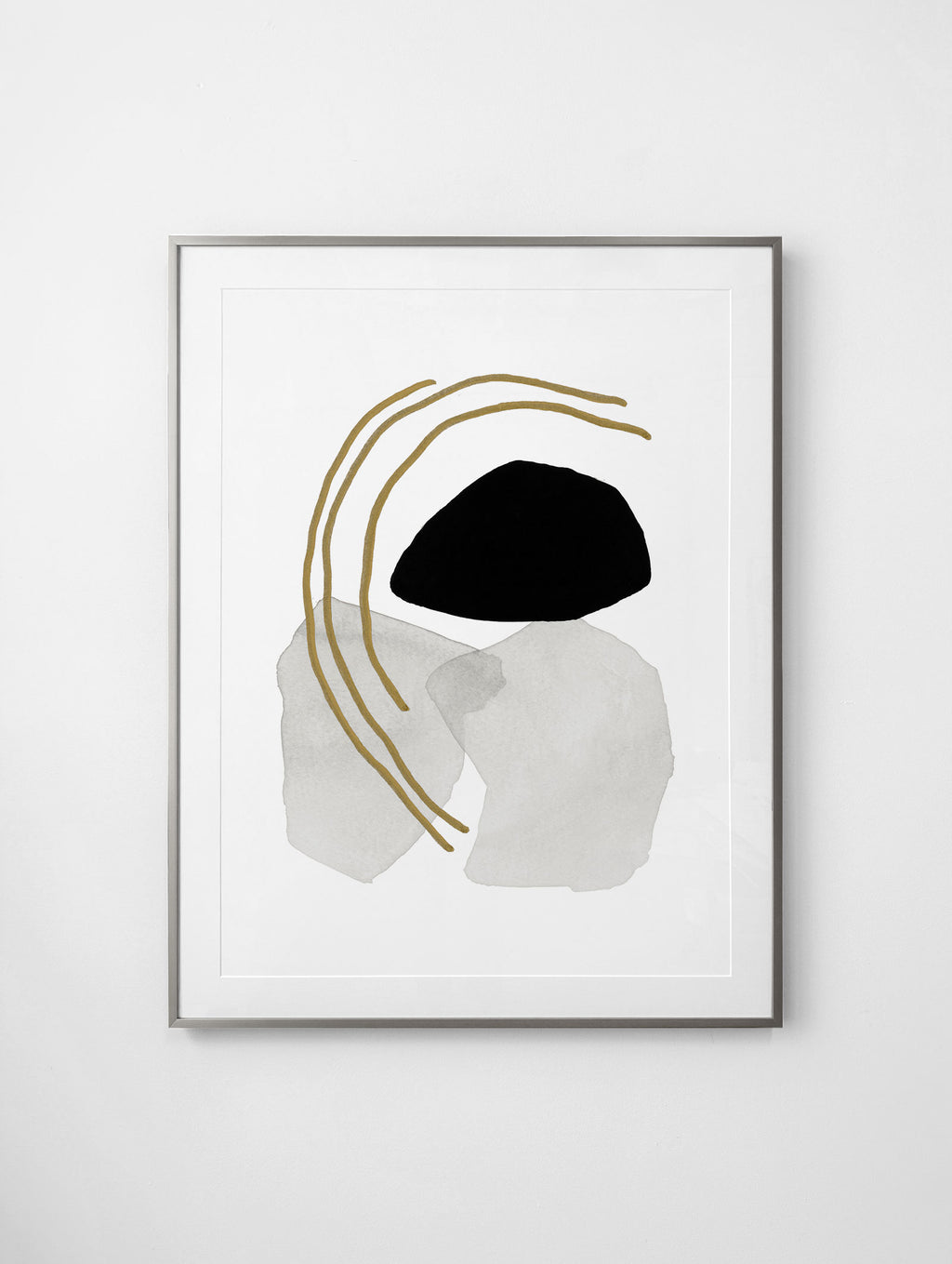 "Settling In" Framed Print