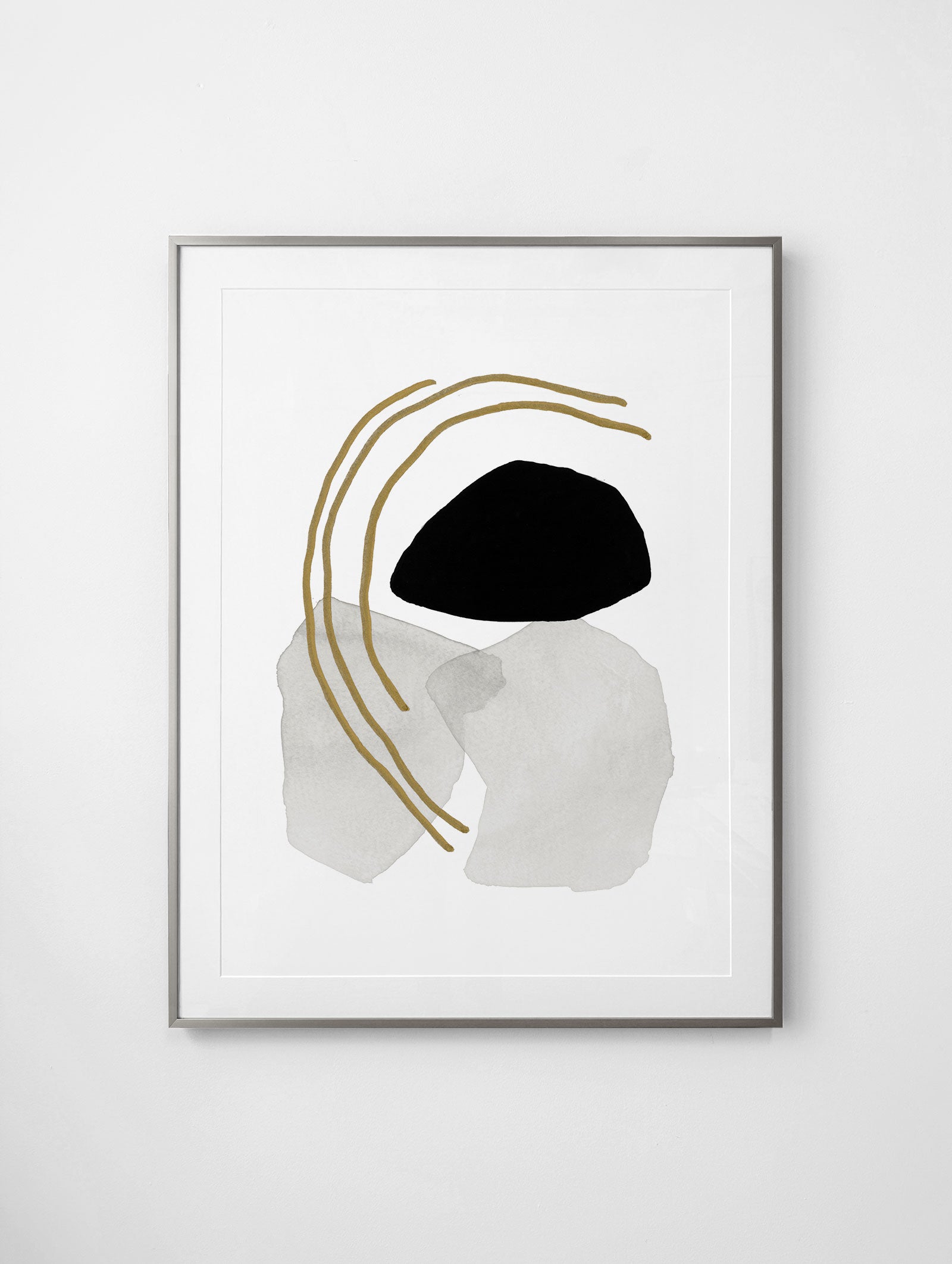 "Settling In" Framed Print
