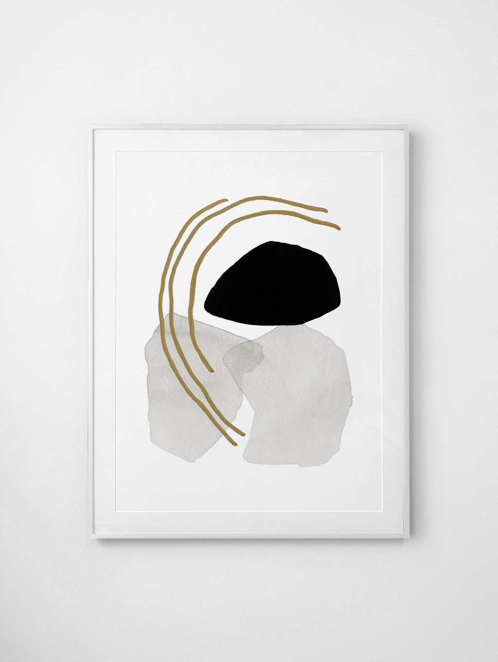 "Settling In" Framed Print