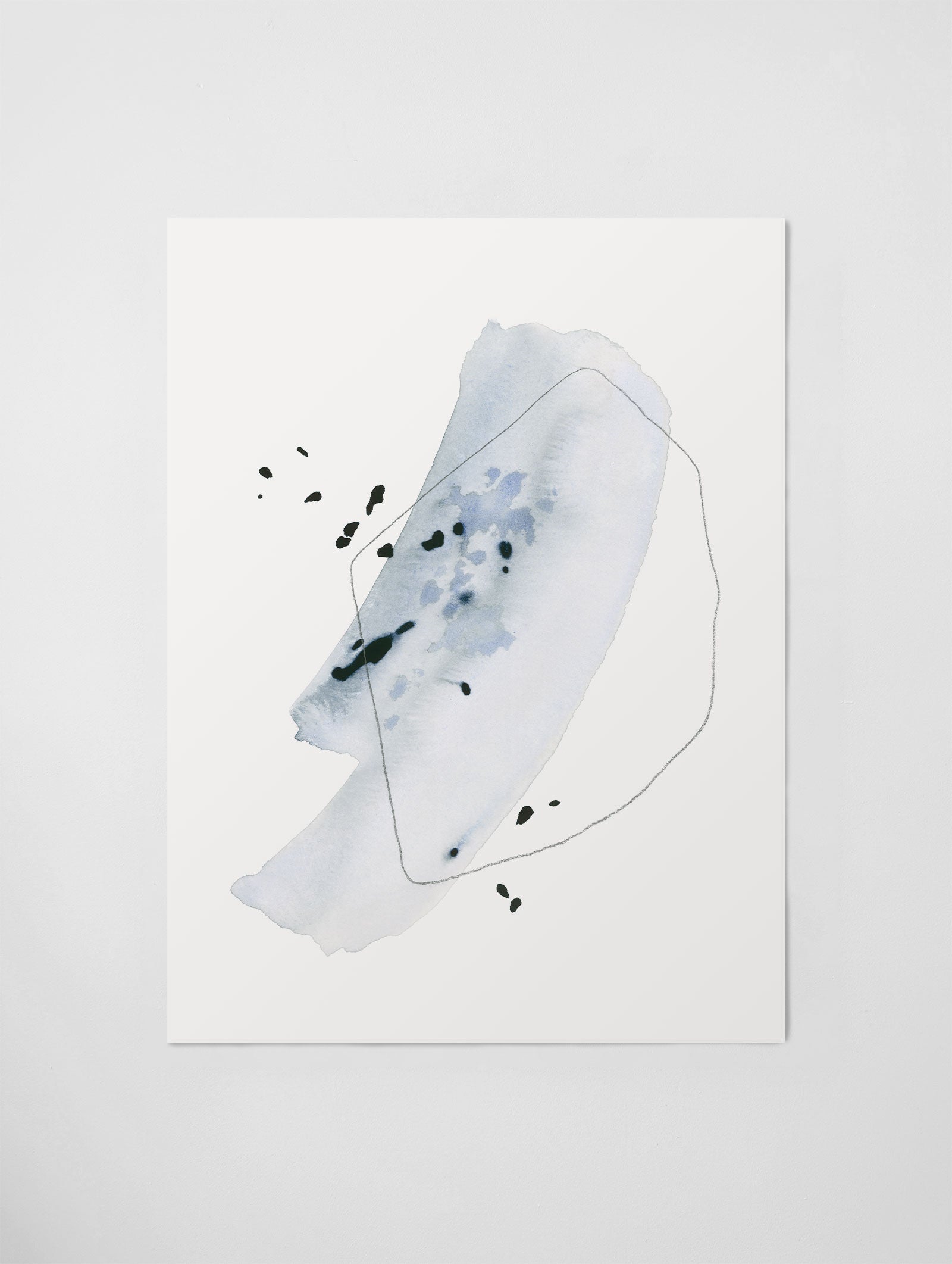 "Skipping Stones" Art Print