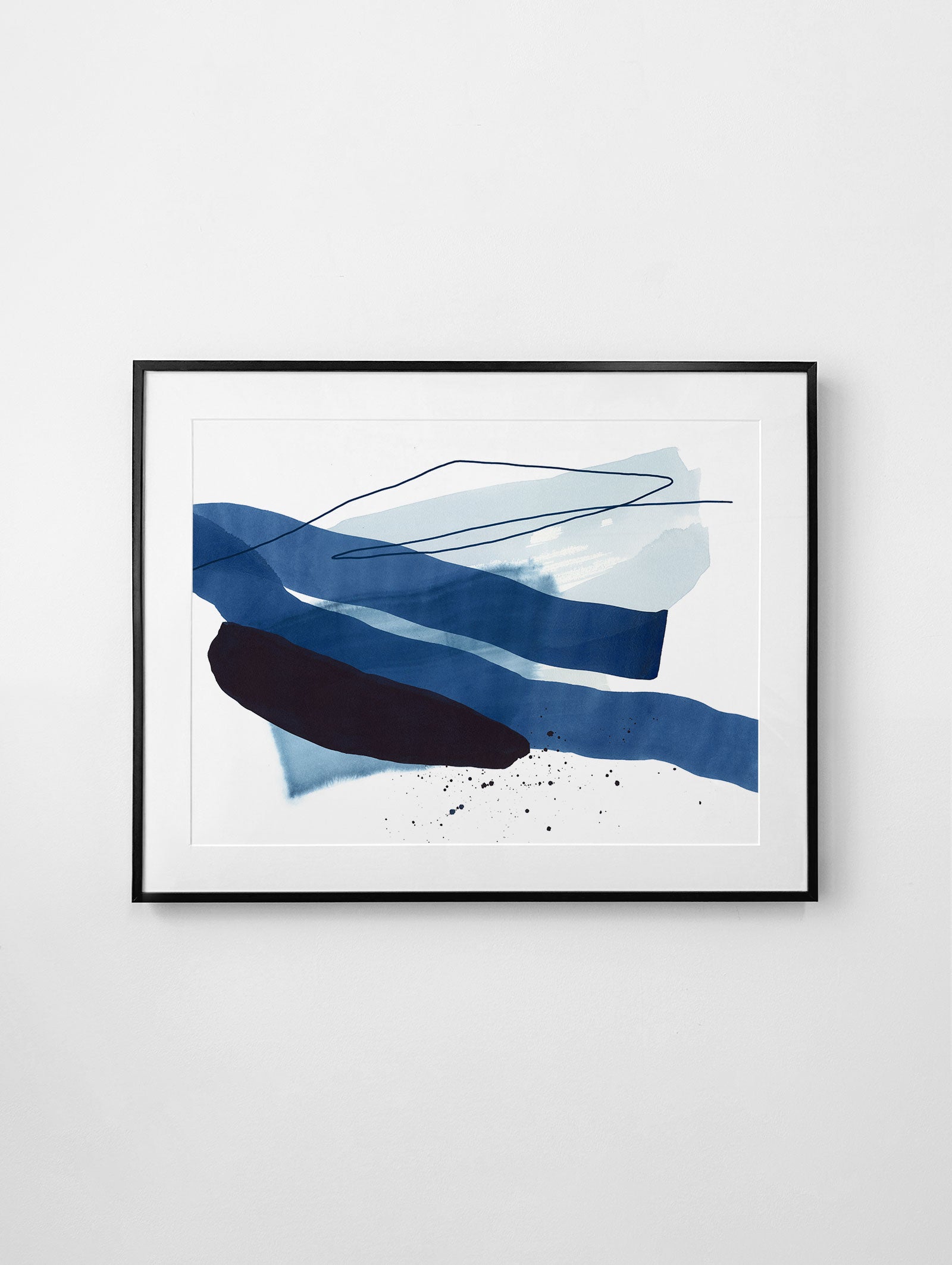 "Drifting Through" Framed Print