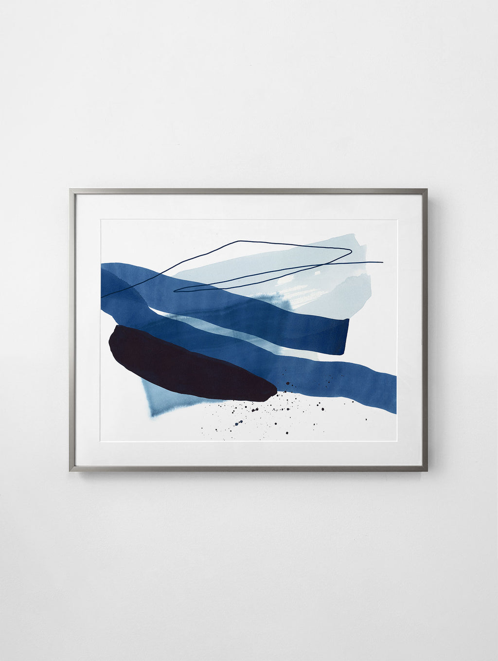 "Drifting Through" Framed Print