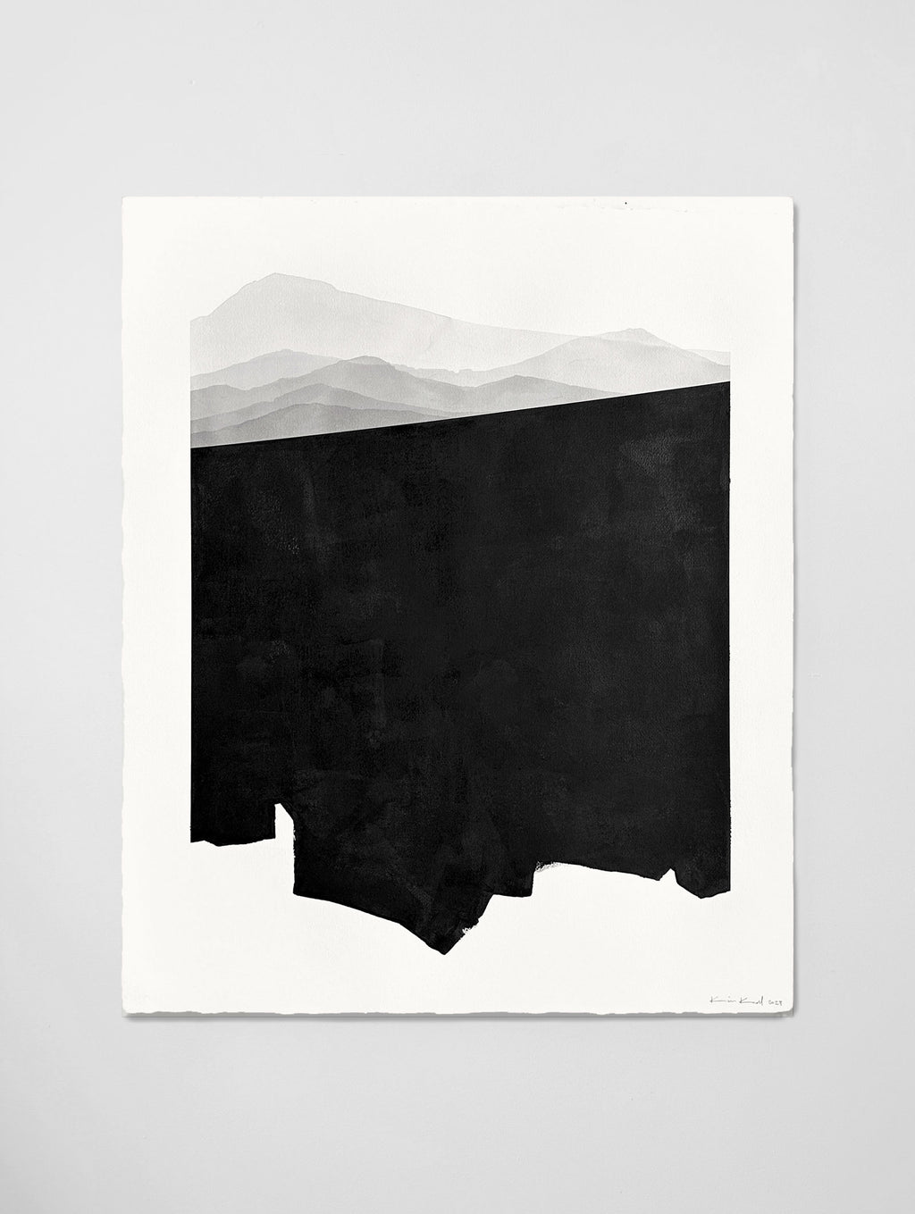 "A Long Way Down II" Original Painting