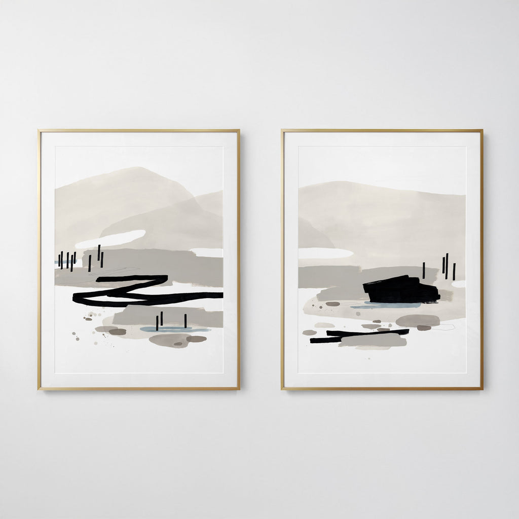 "Coastal Waters I" & "Coastal Waters II" Print Set