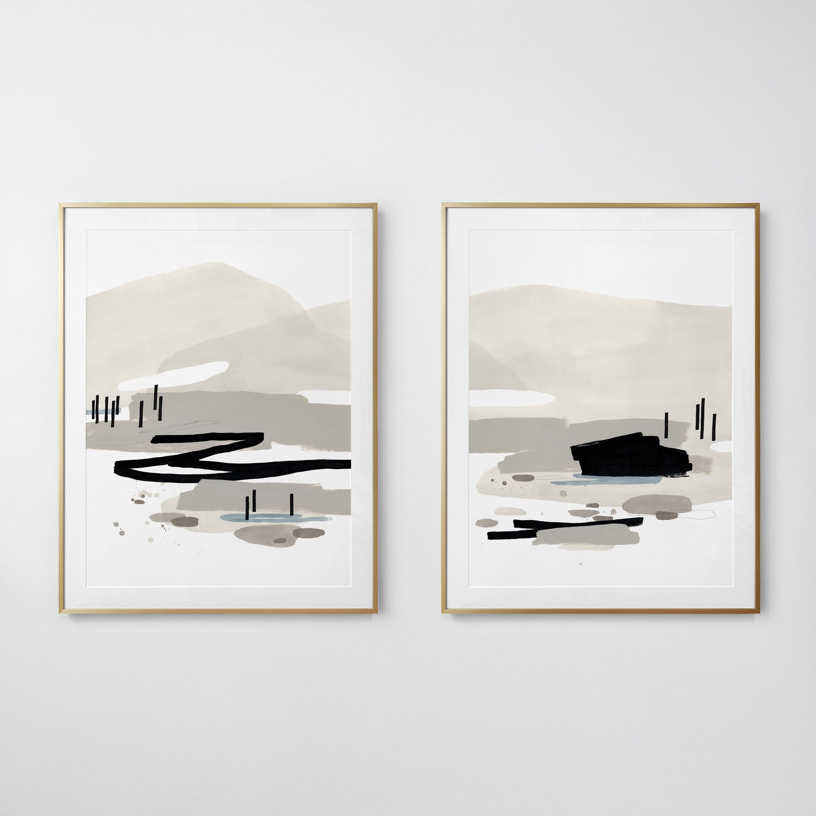 "Coastal Waters I" & "Coastal Waters II" Print Set