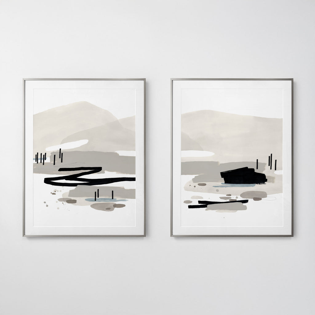 "Coastal Waters I" & "Coastal Waters II" Print Set