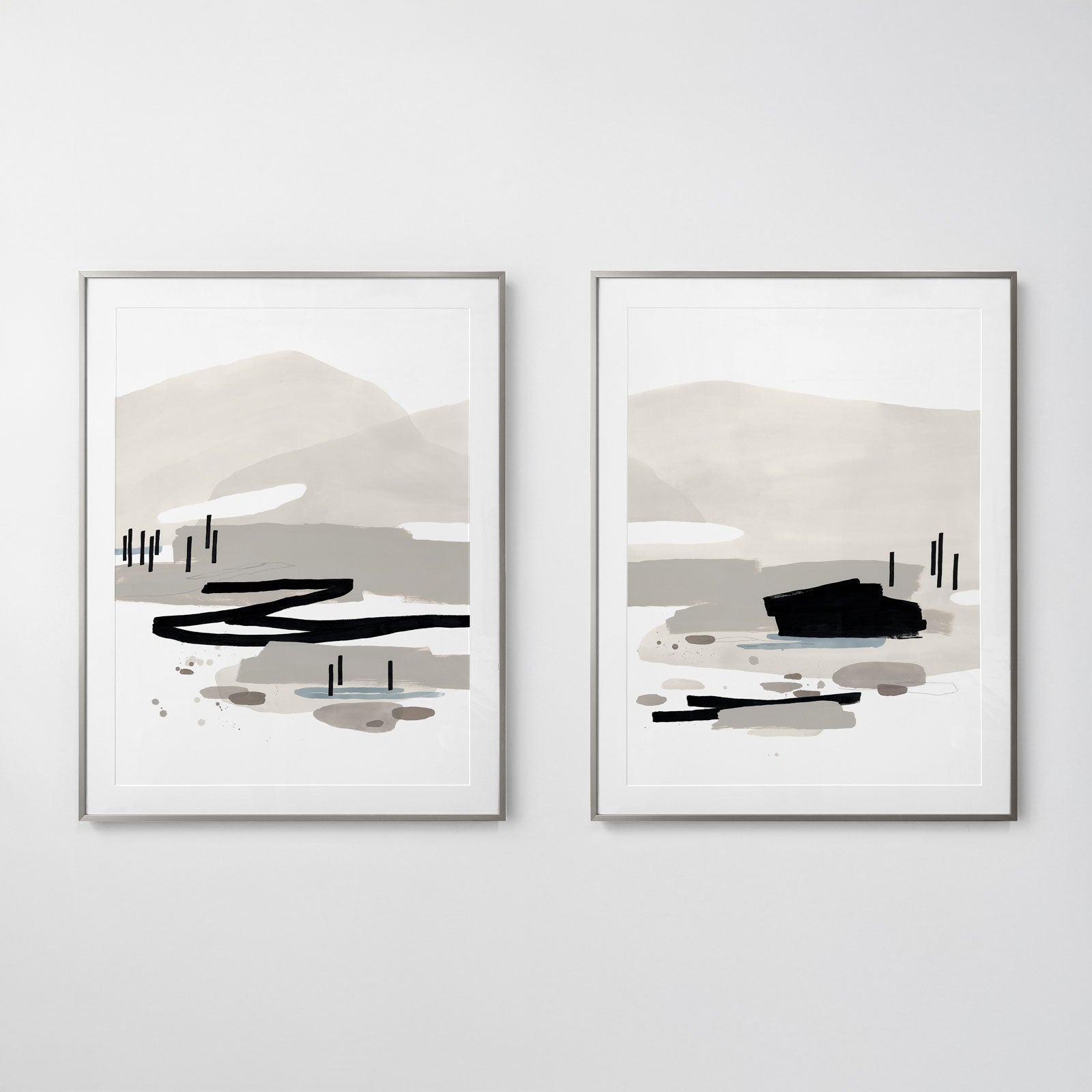 "Coastal Waters I" & "Coastal Waters II" Print Set