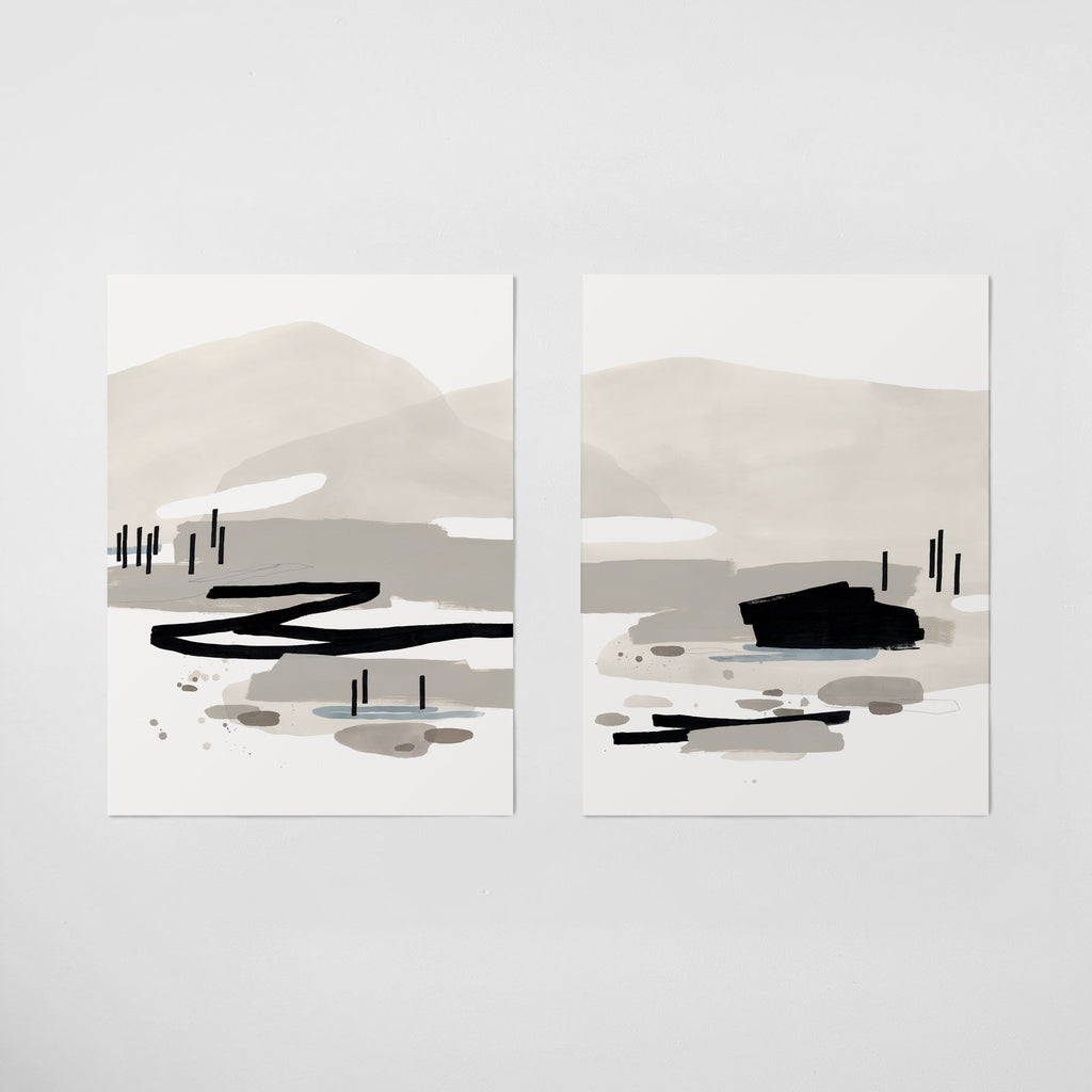 "Coastal Waters I" & "Coastal Waters II" Print Set