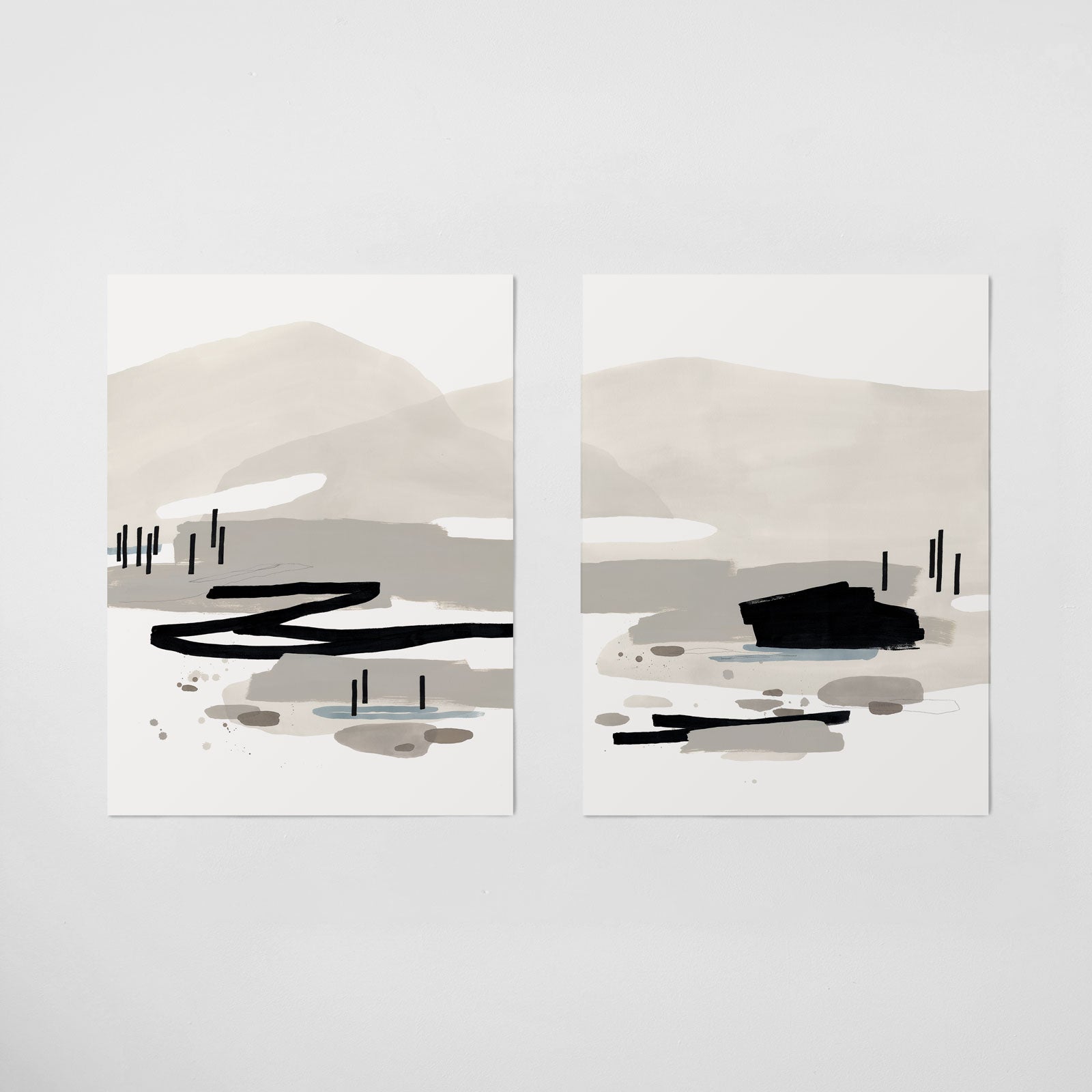 "Coastal Waters I" & "Coastal Waters II" Print Set