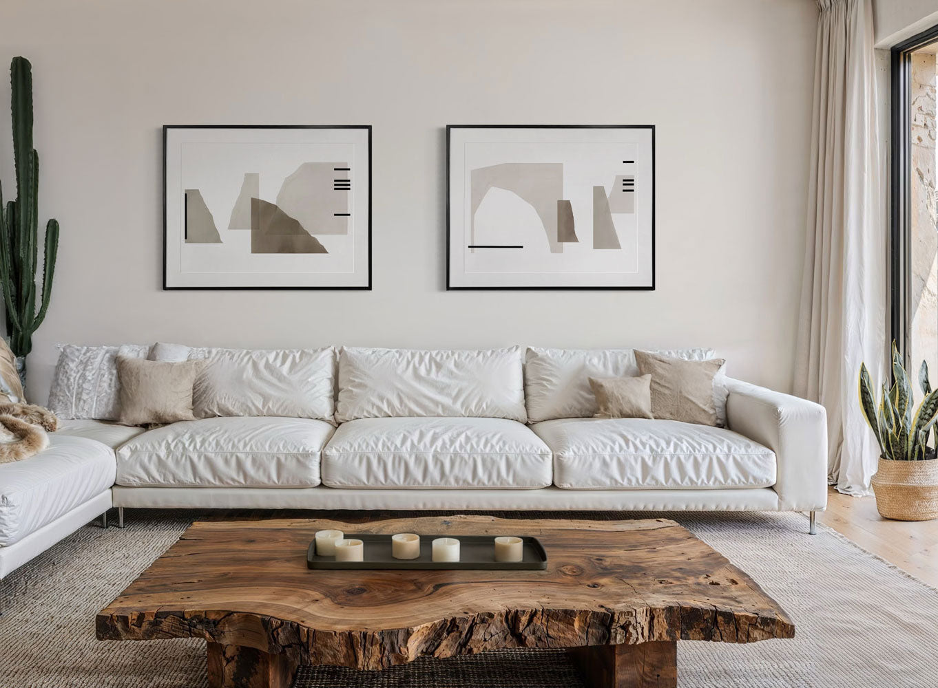 "Coastline" Framed Print