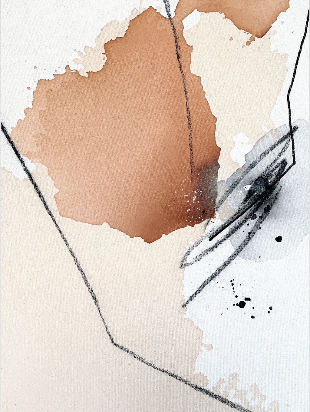 "Dancing In The Desert I" Original Painting