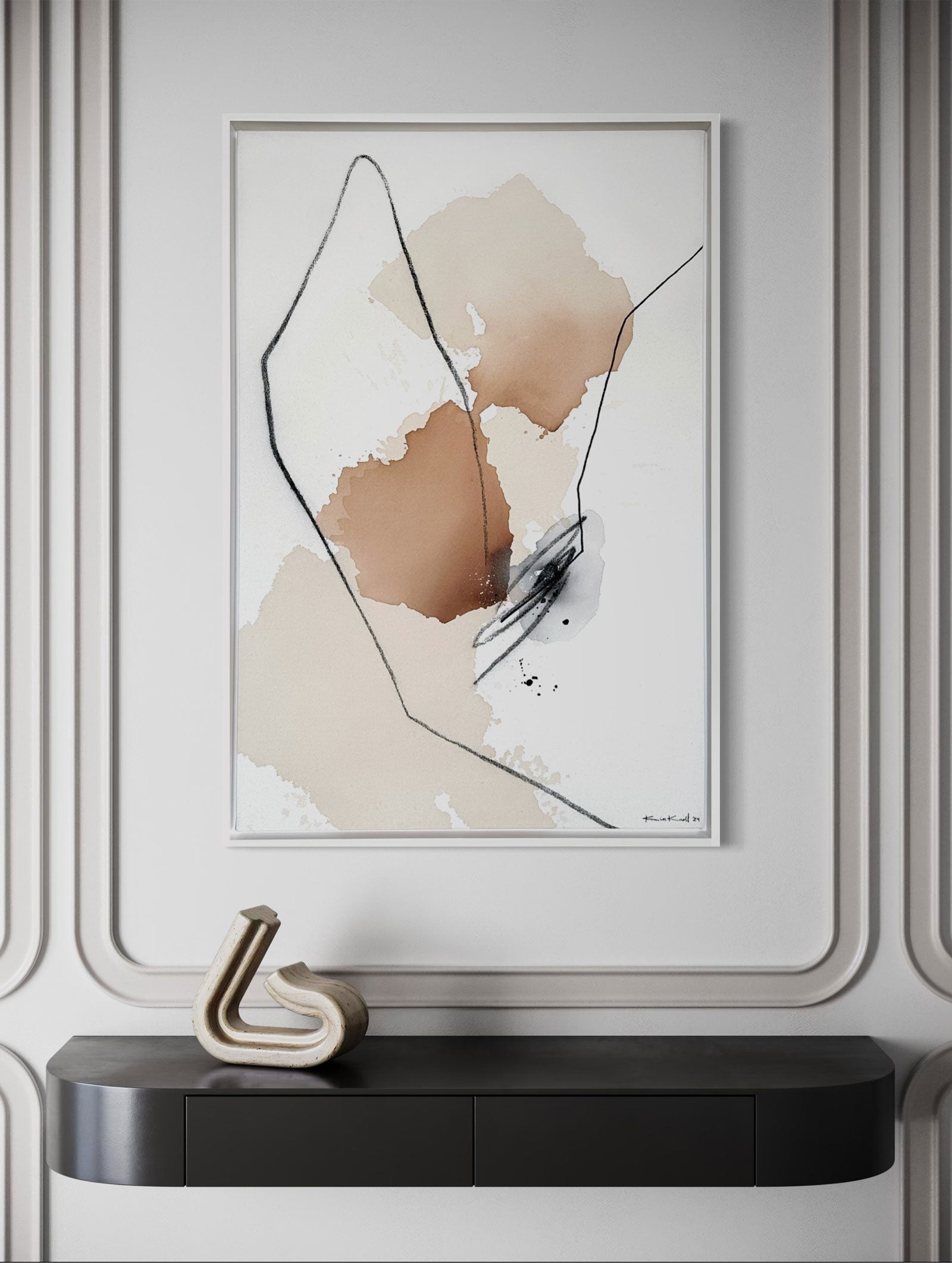 "Dancing In The Desert I" Original Painting